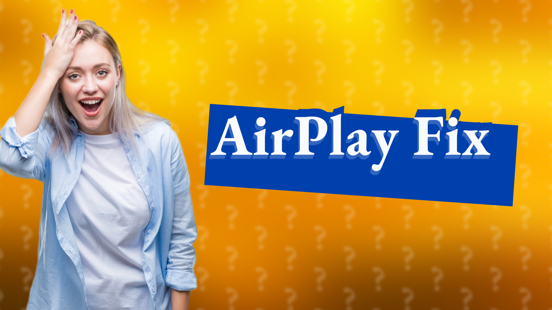 AirPlay Fix