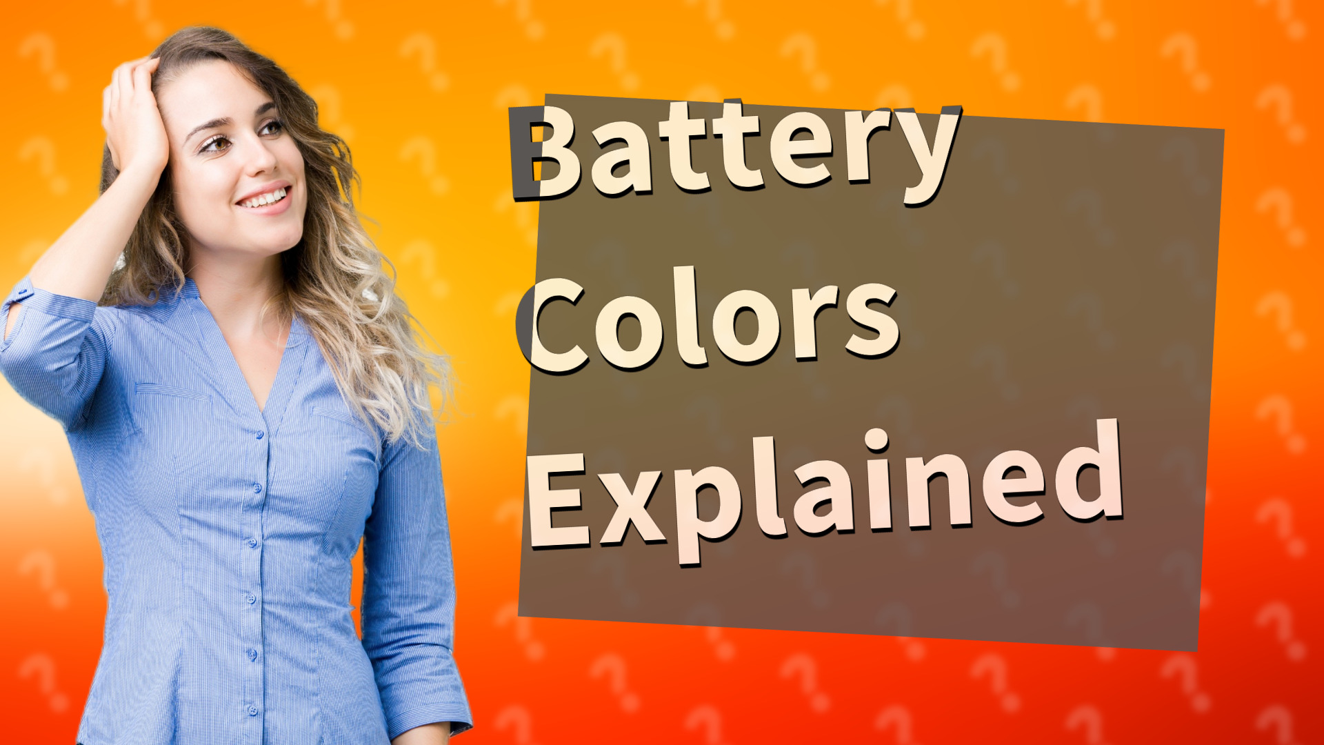 Battery Colors Explained