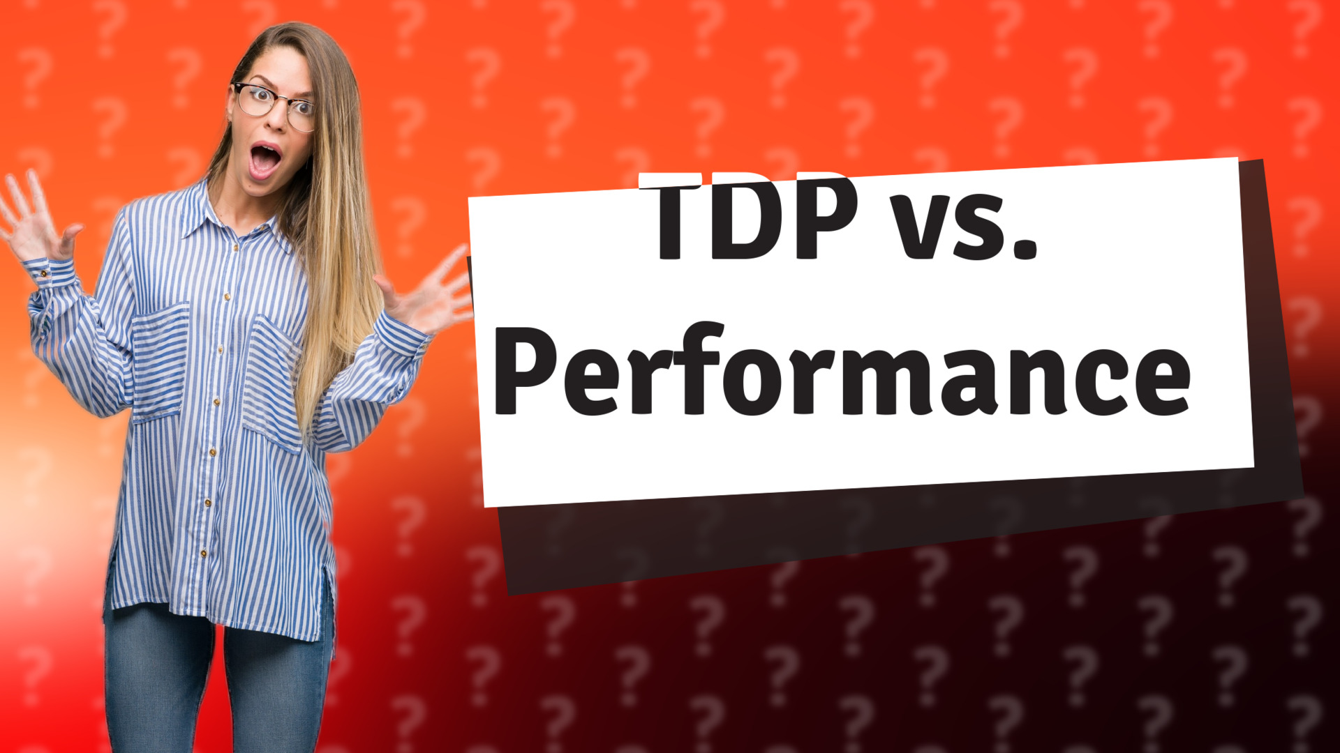 TDP vs. Performance