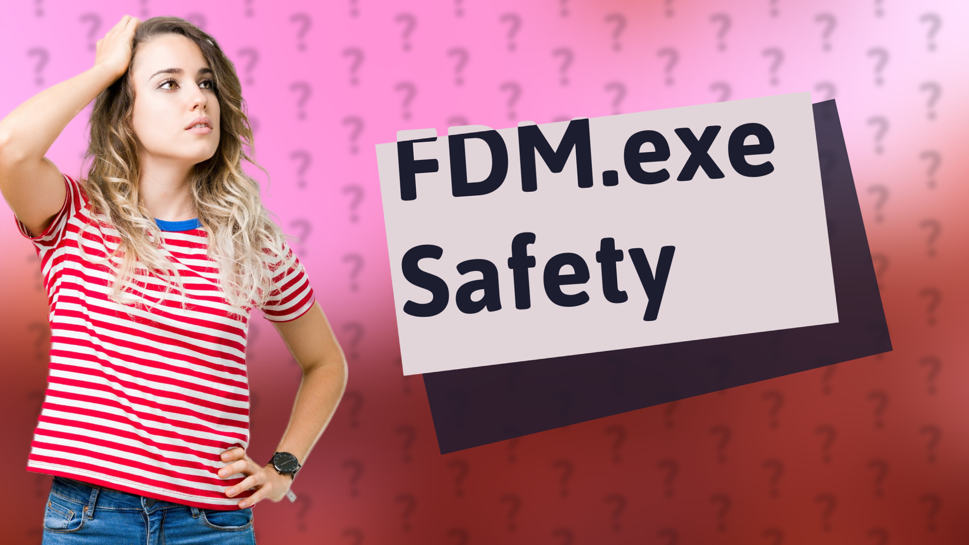 FDM.exe Safety