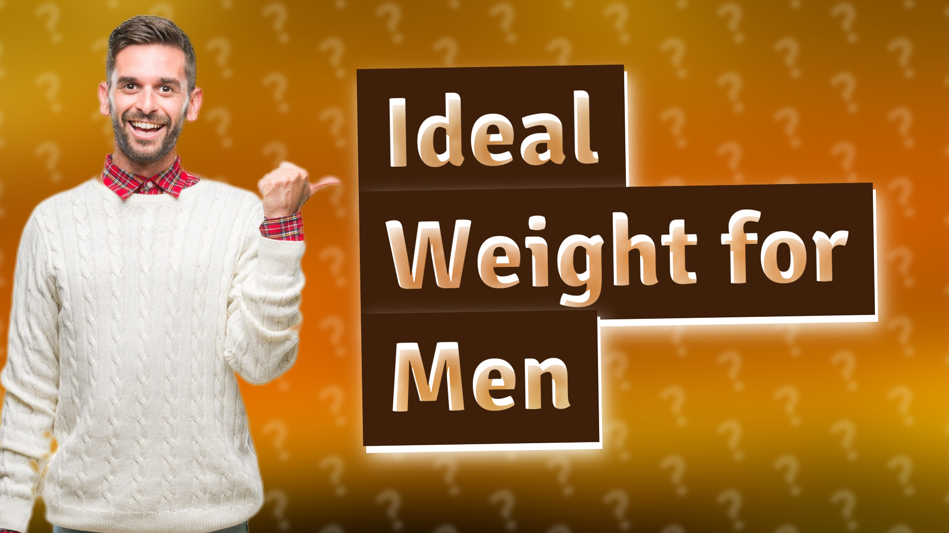 Ideal Weight for Men