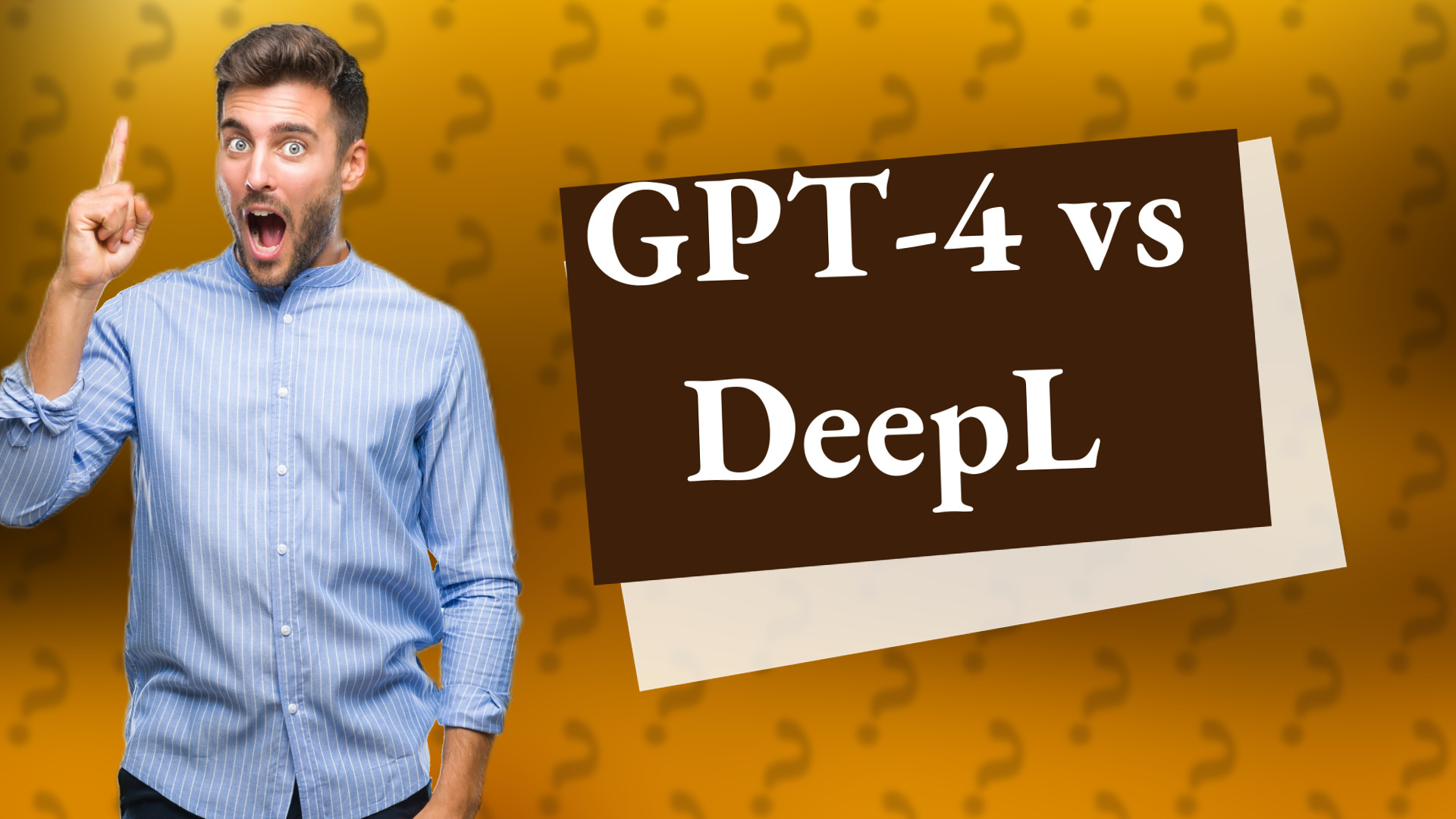GPT-4 vs DeepL
