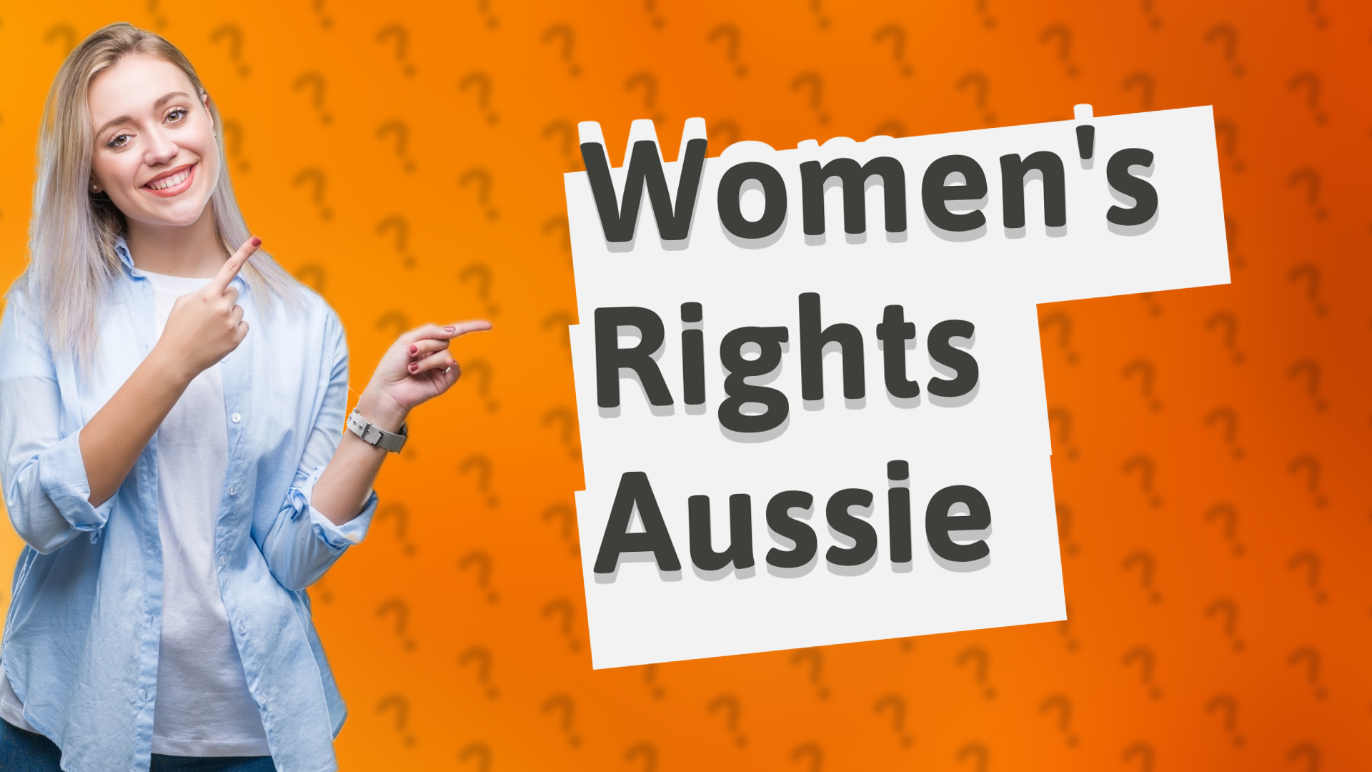 Women's Rights Aussie