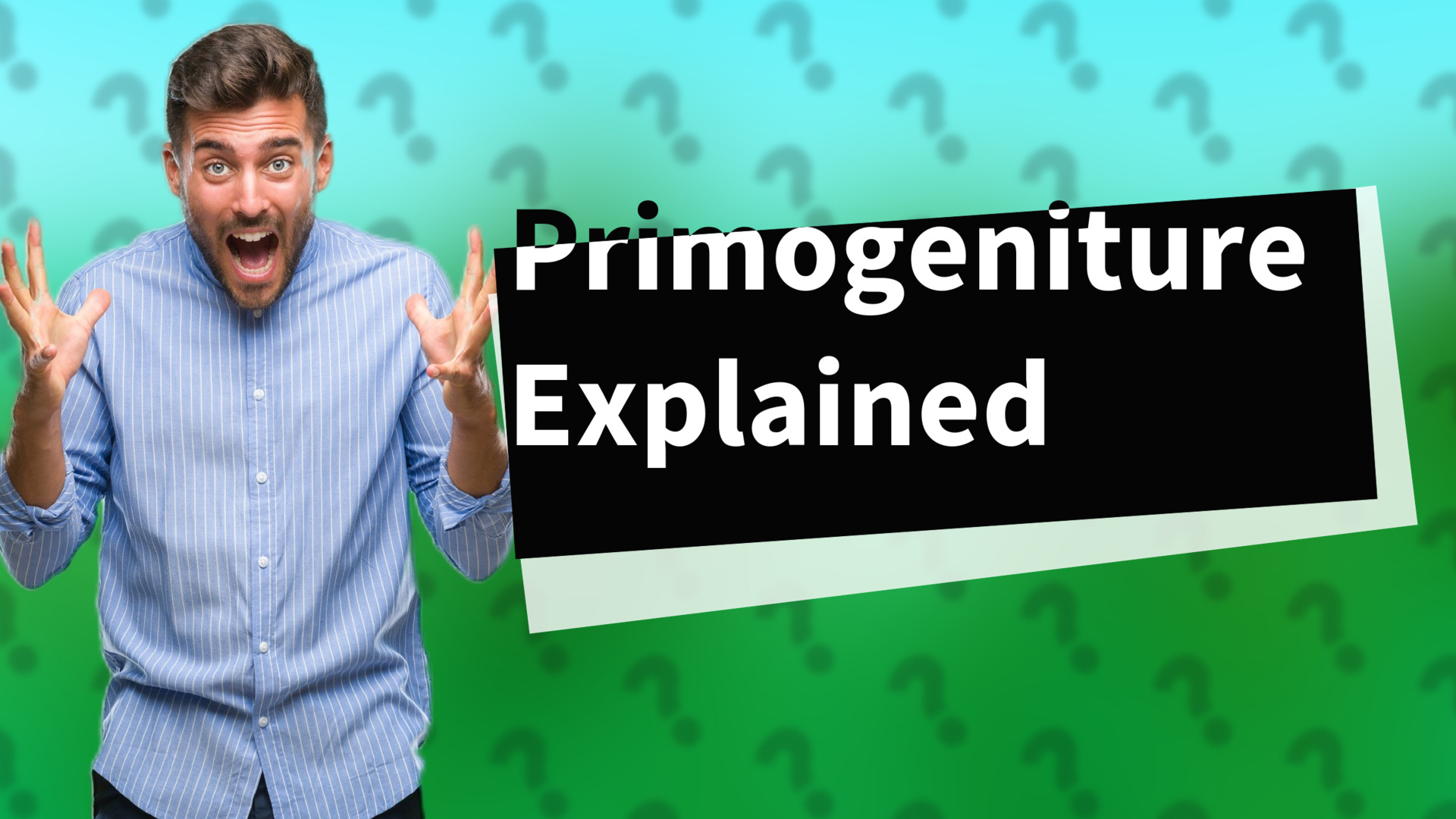 Primogeniture Explained