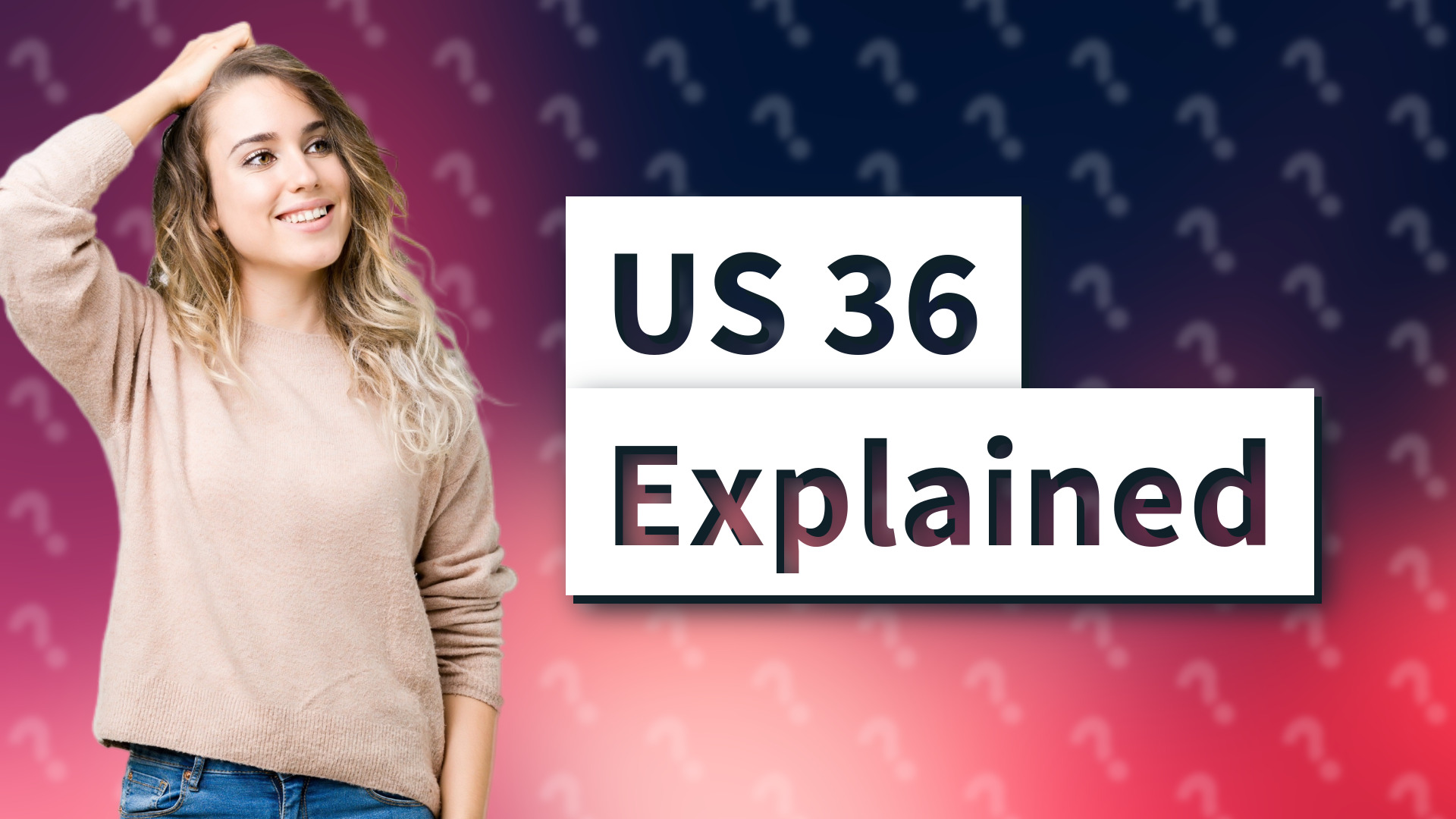 US 36 Explained