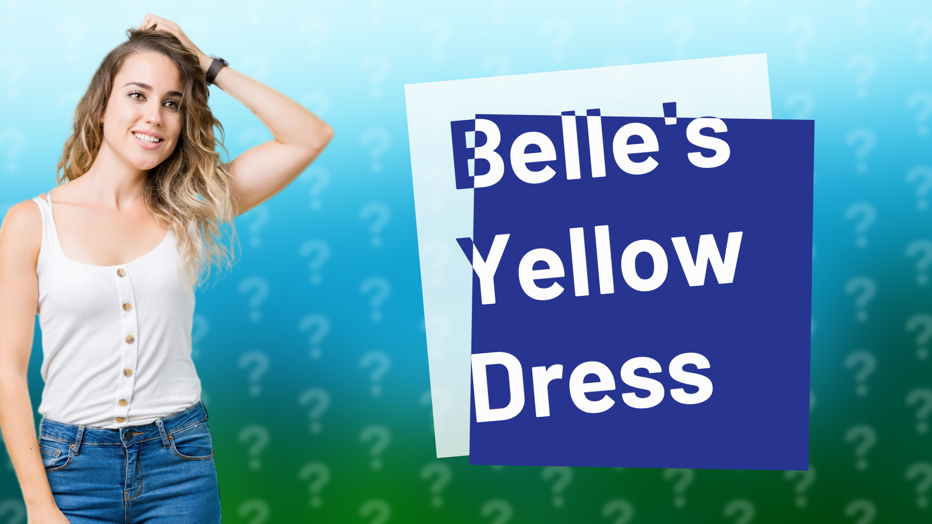 Belle's Yellow Dress