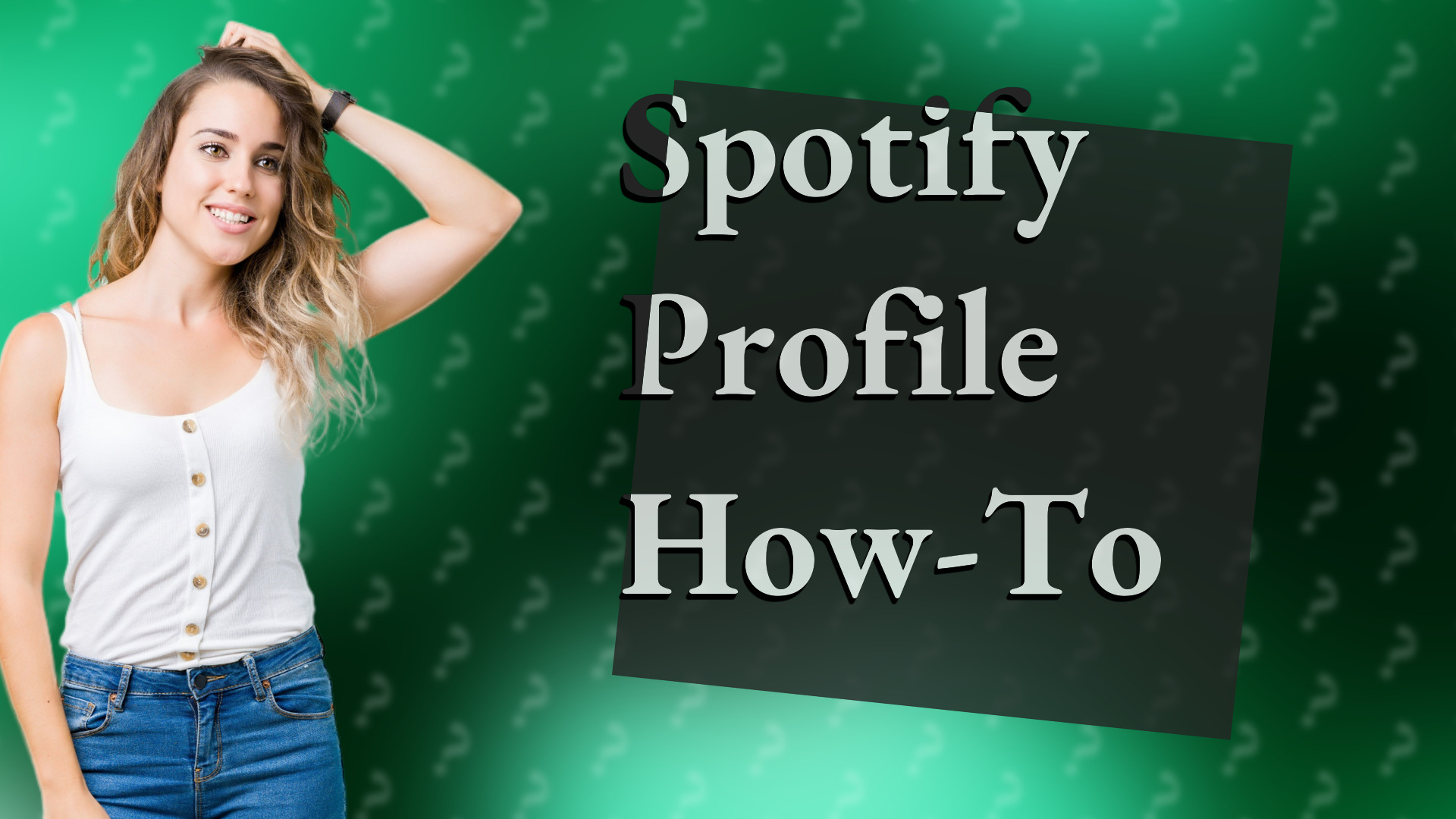 Spotify Profile How-To