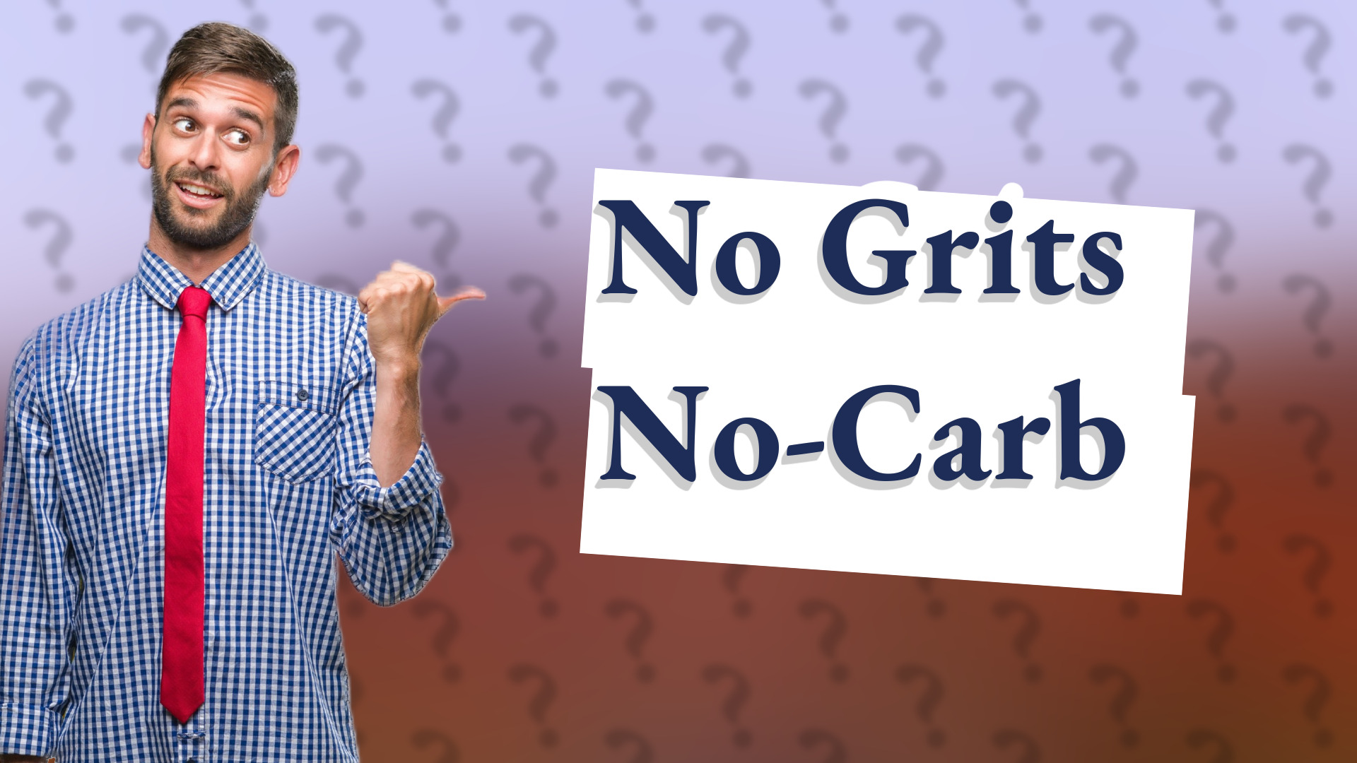 No Grits No-Carb