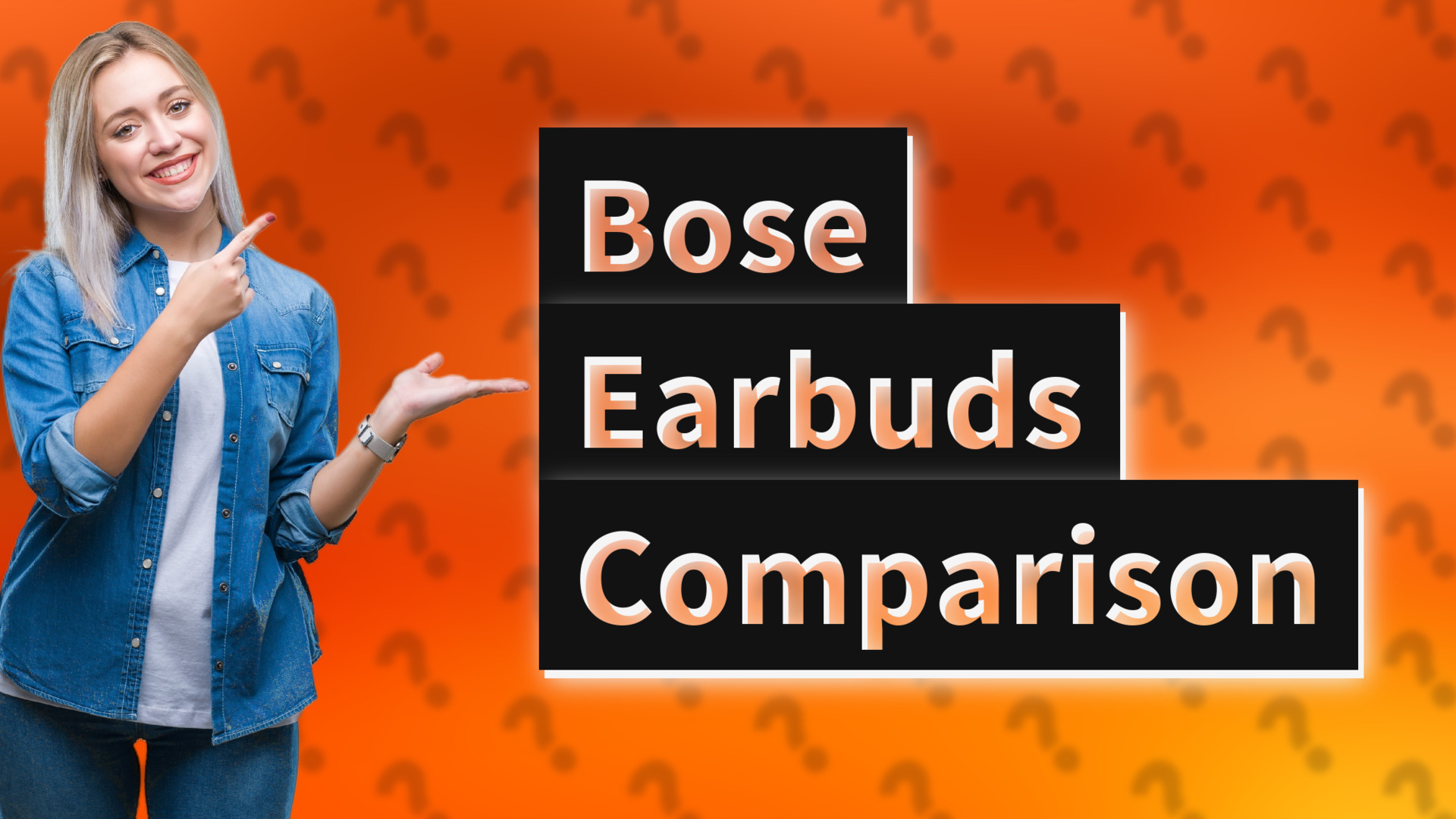 Bose Earbuds Comparison
