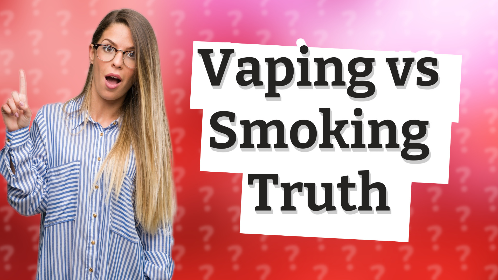 Vaping vs Smoking Truth
