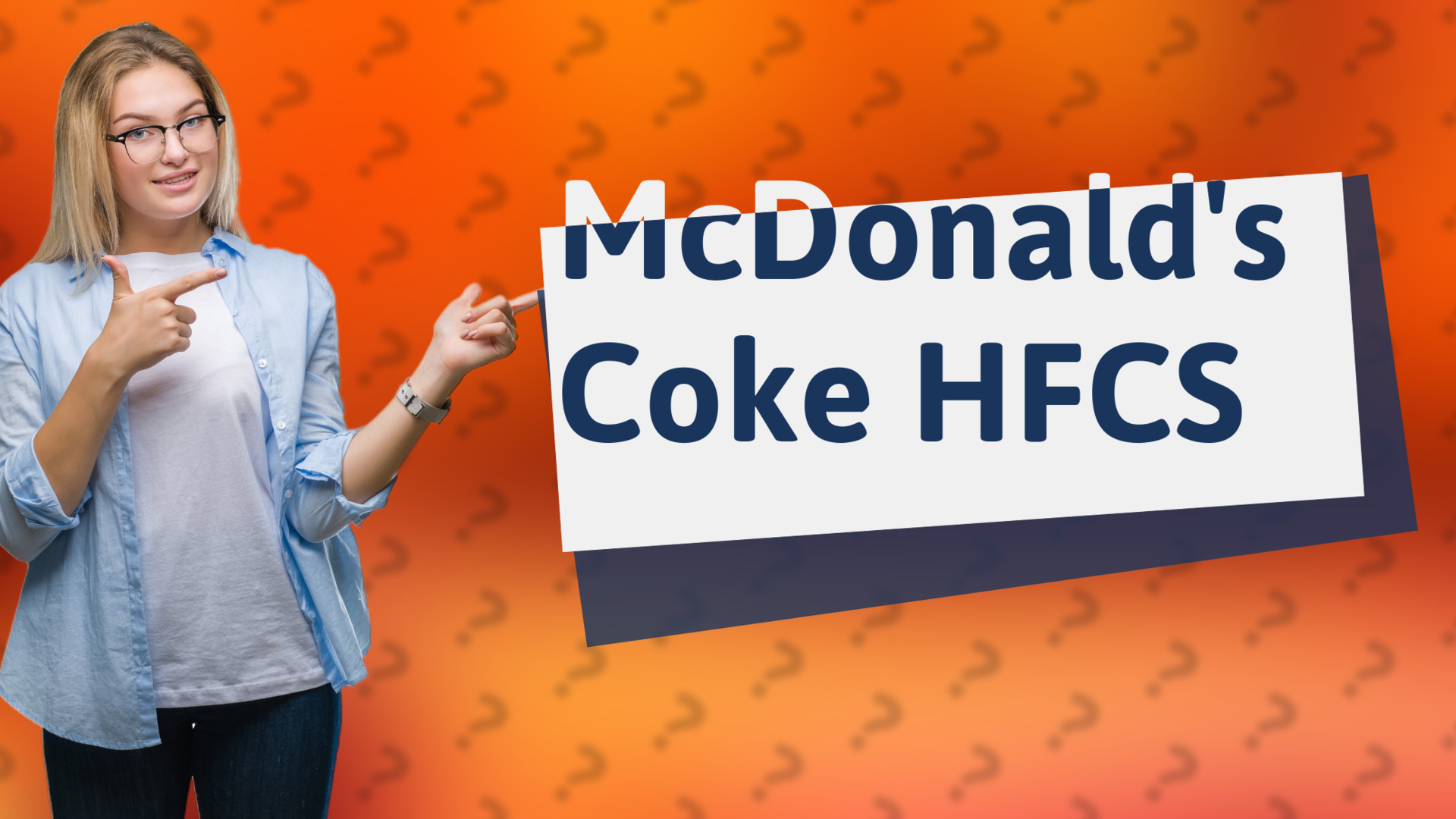 McDonald's Coke HFCS