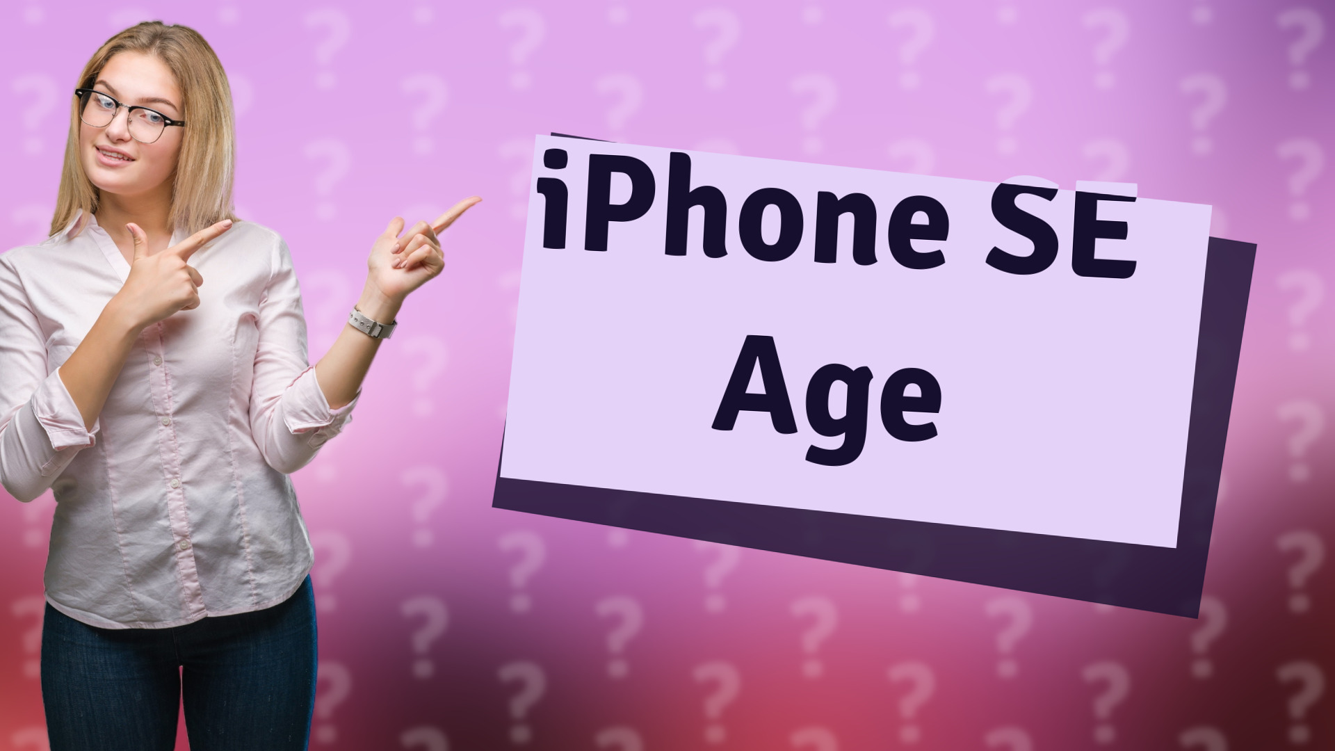 iPhone SE Age