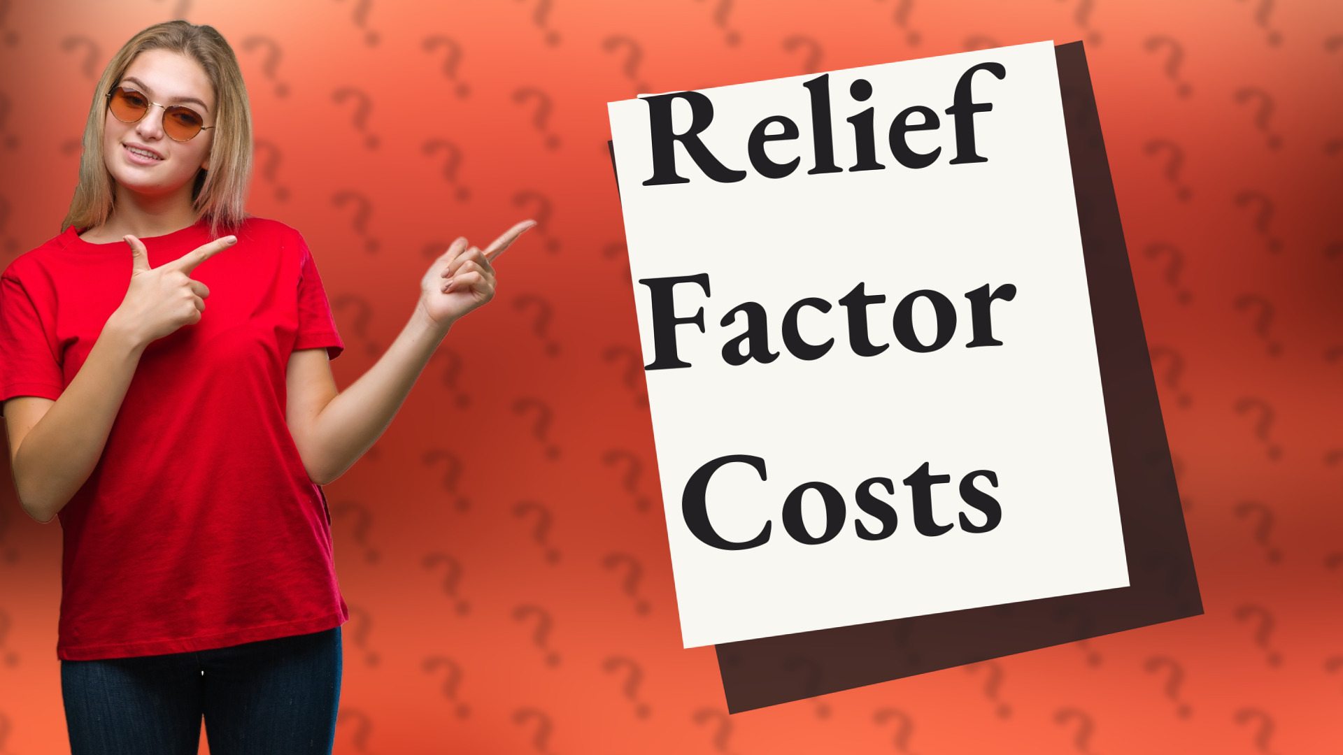 Relief Factor Costs