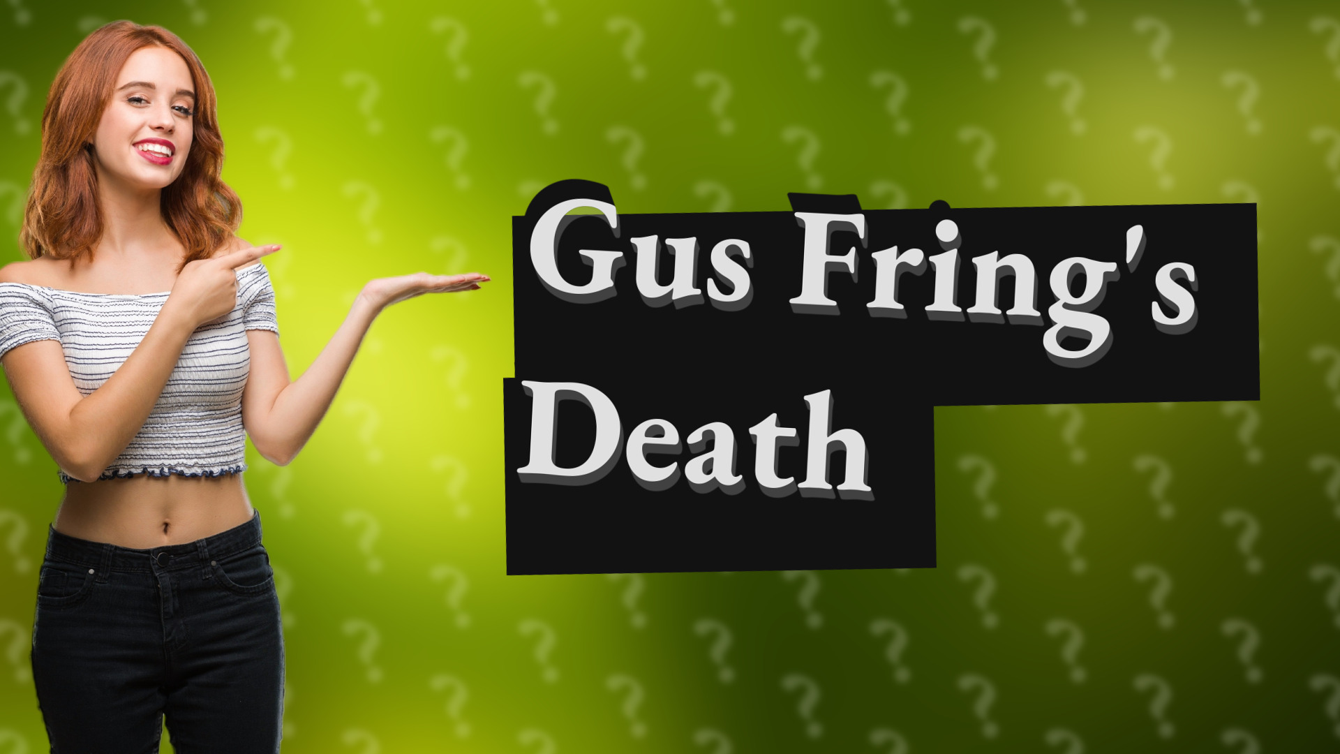 Gus Fring's Death