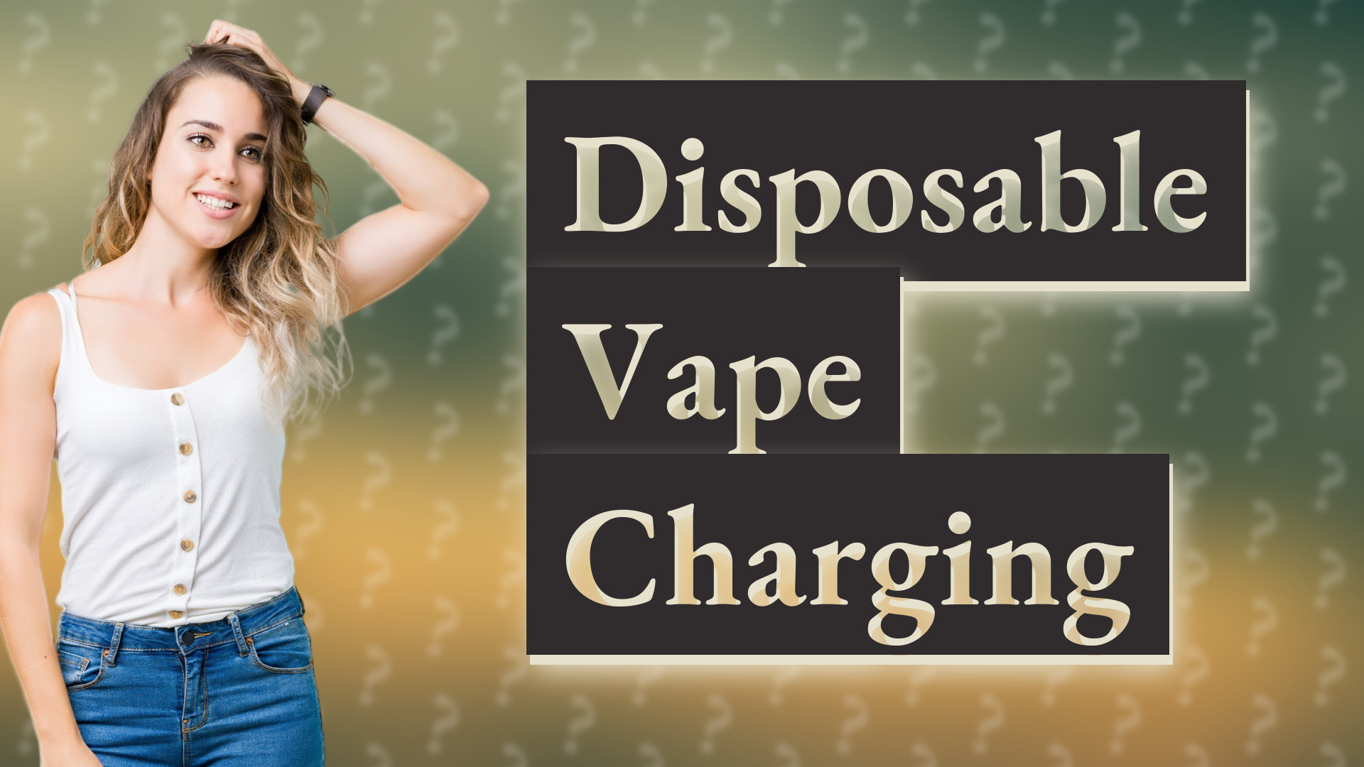 Disposable Vape Charging