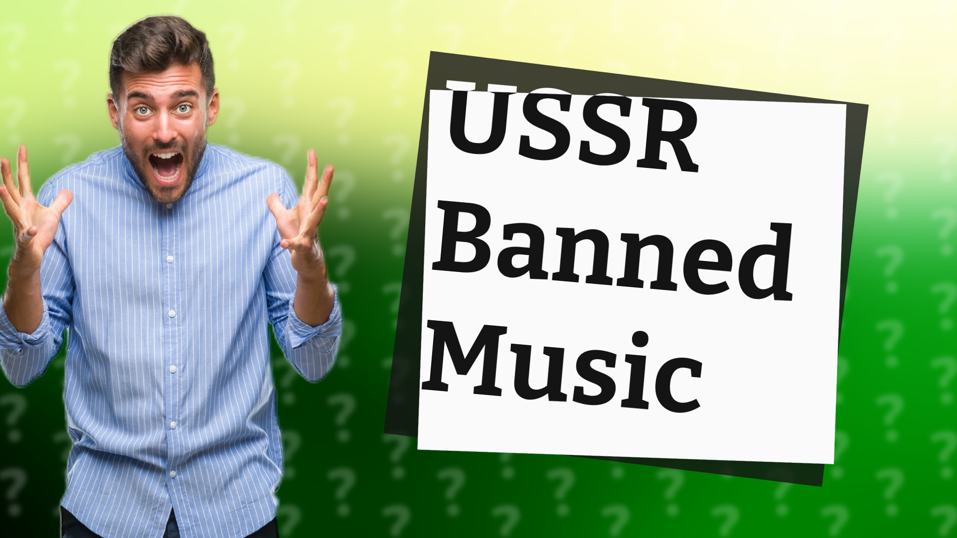 USSR Banned Music