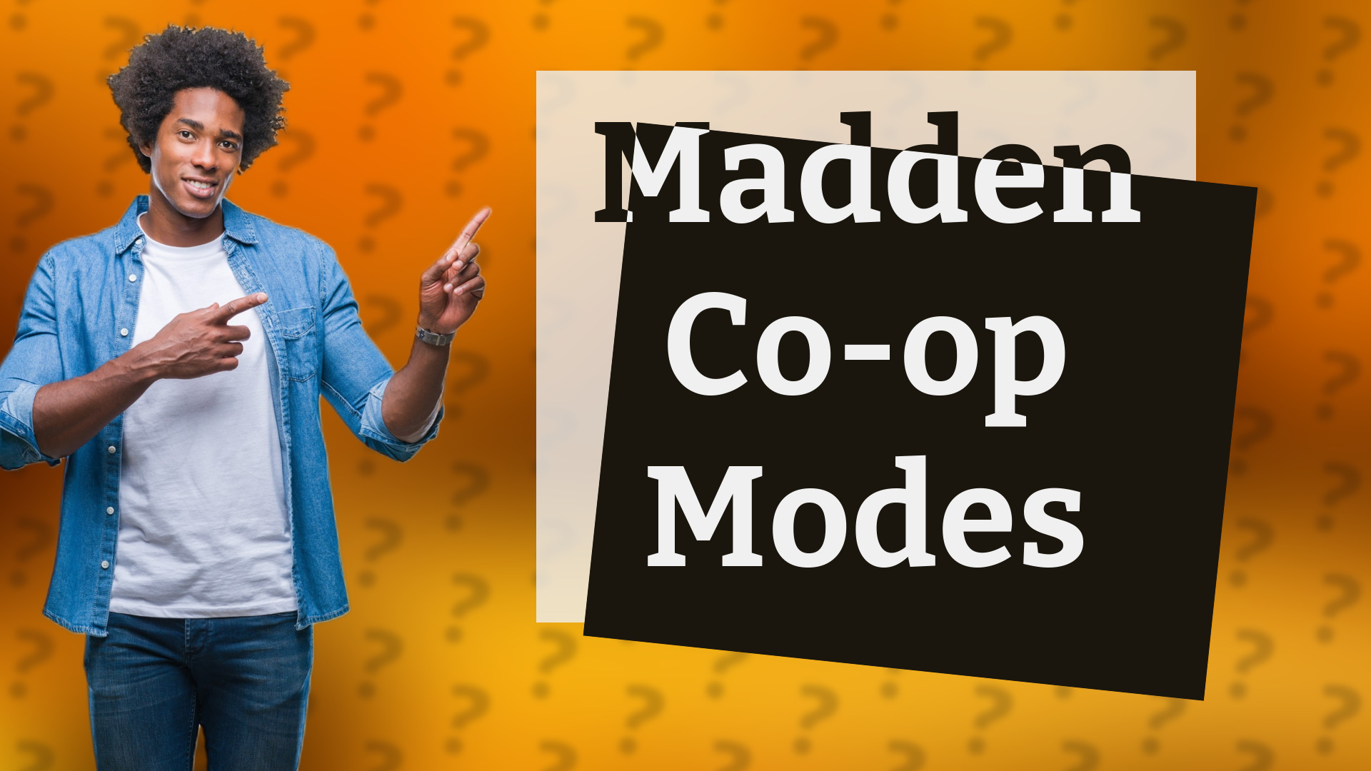 Madden Co-op Modes