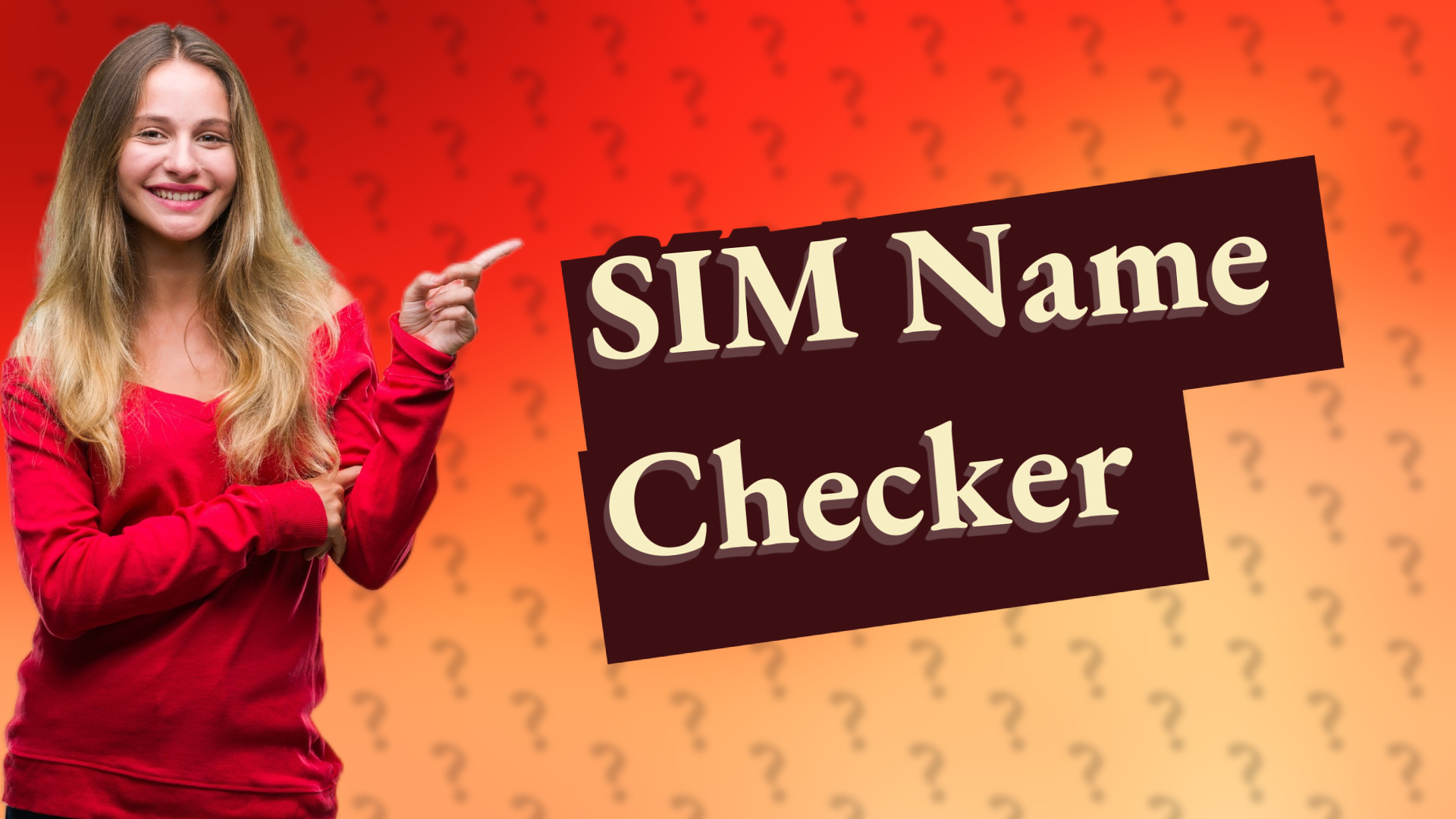 SIM Name Checker