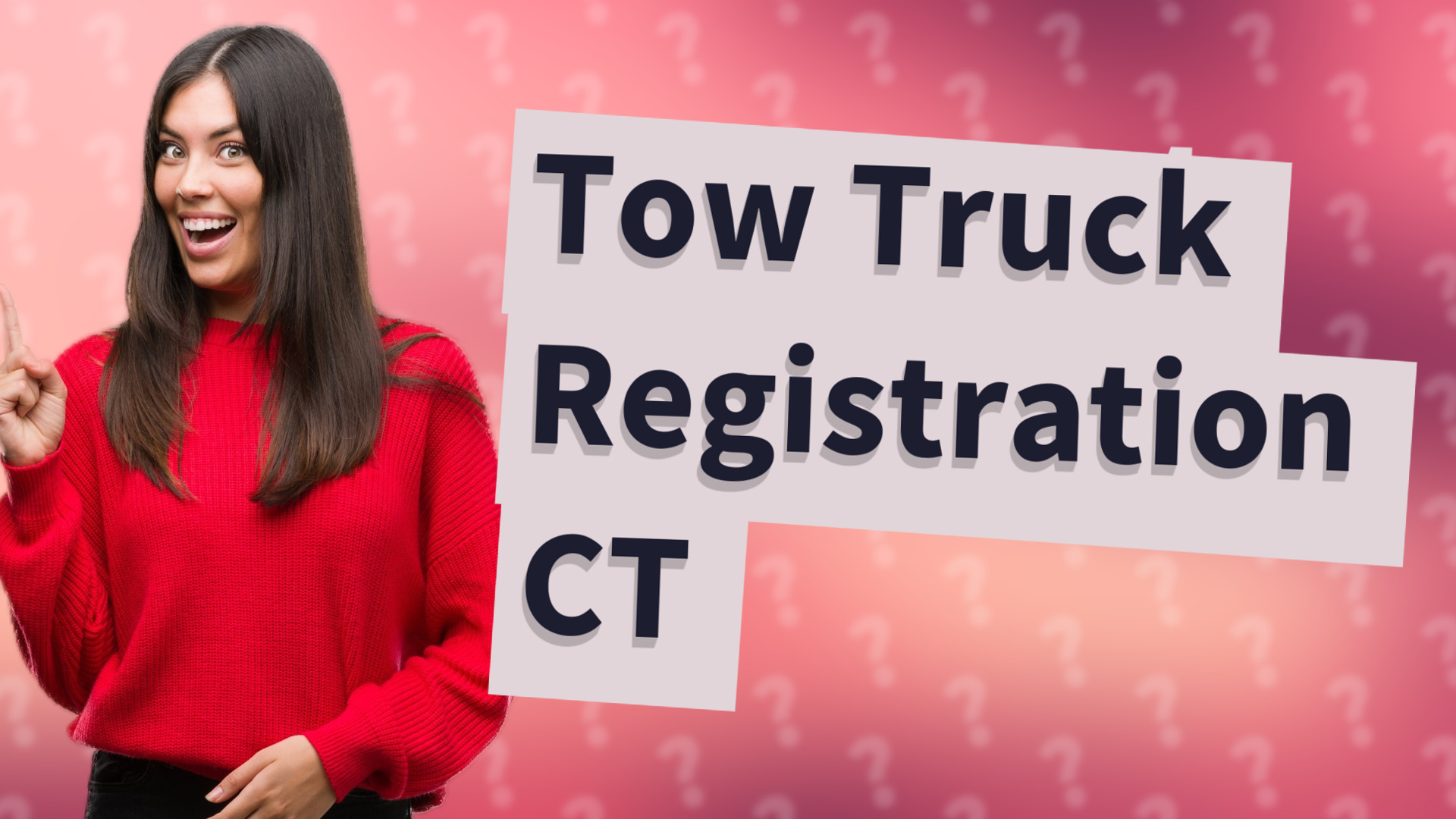 Tow Truck Registration CT