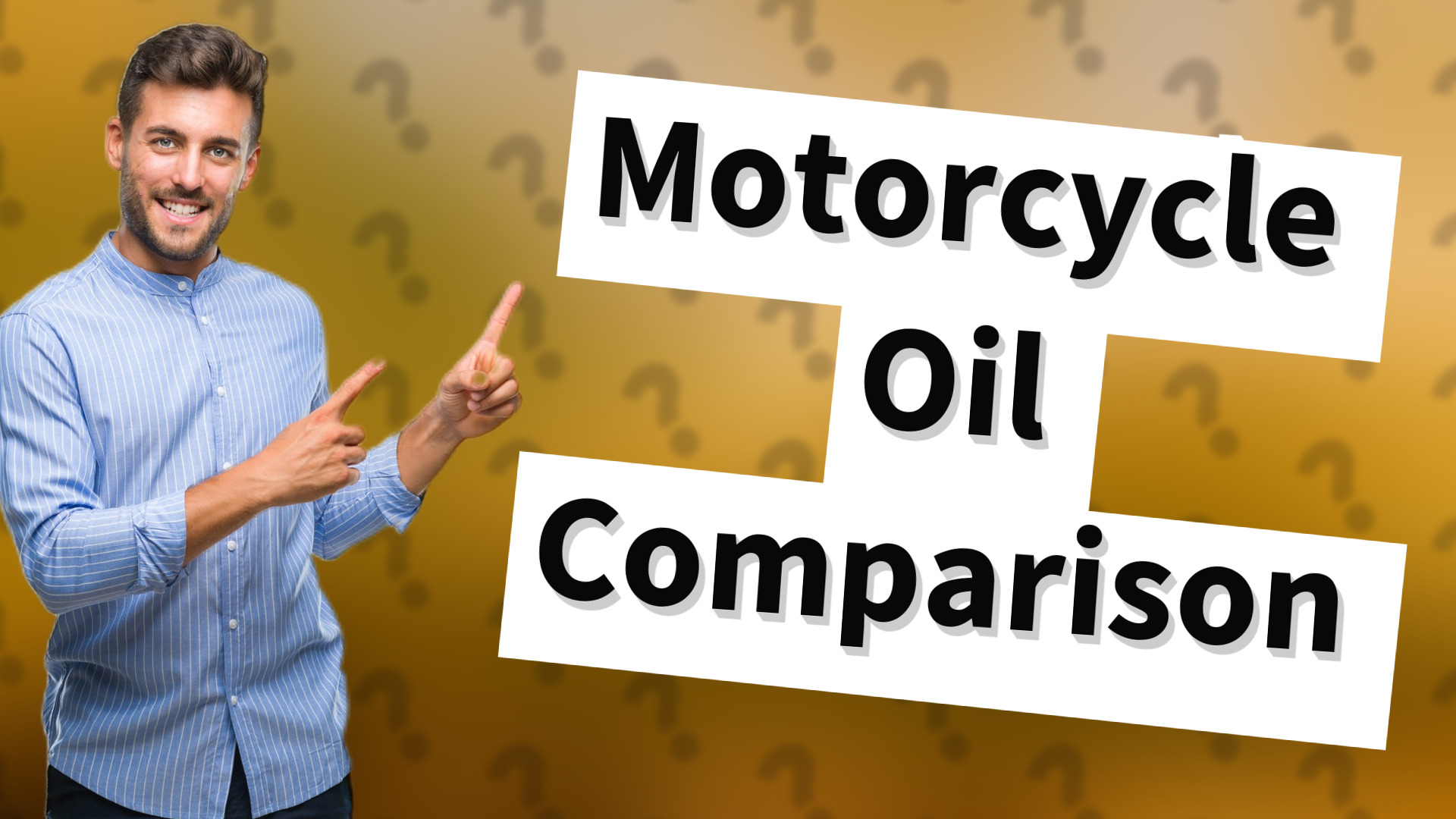 Motorcycle Oil Comparison
