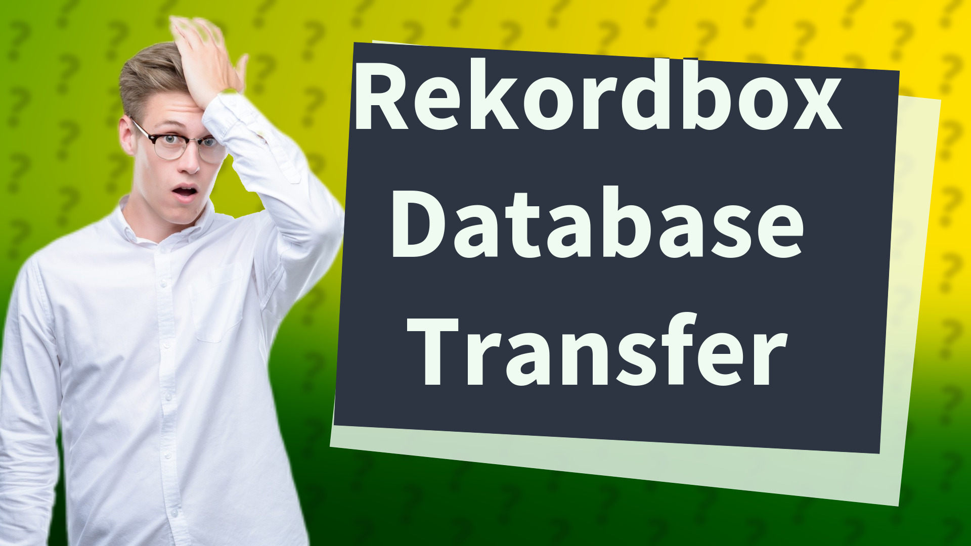 Rekordbox Database Transfer