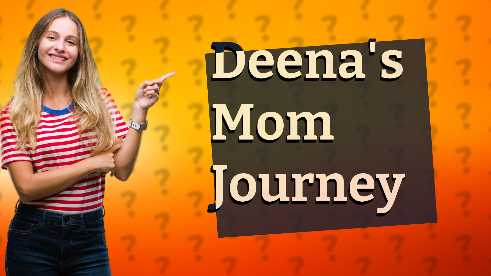 Deena's Mom Journey