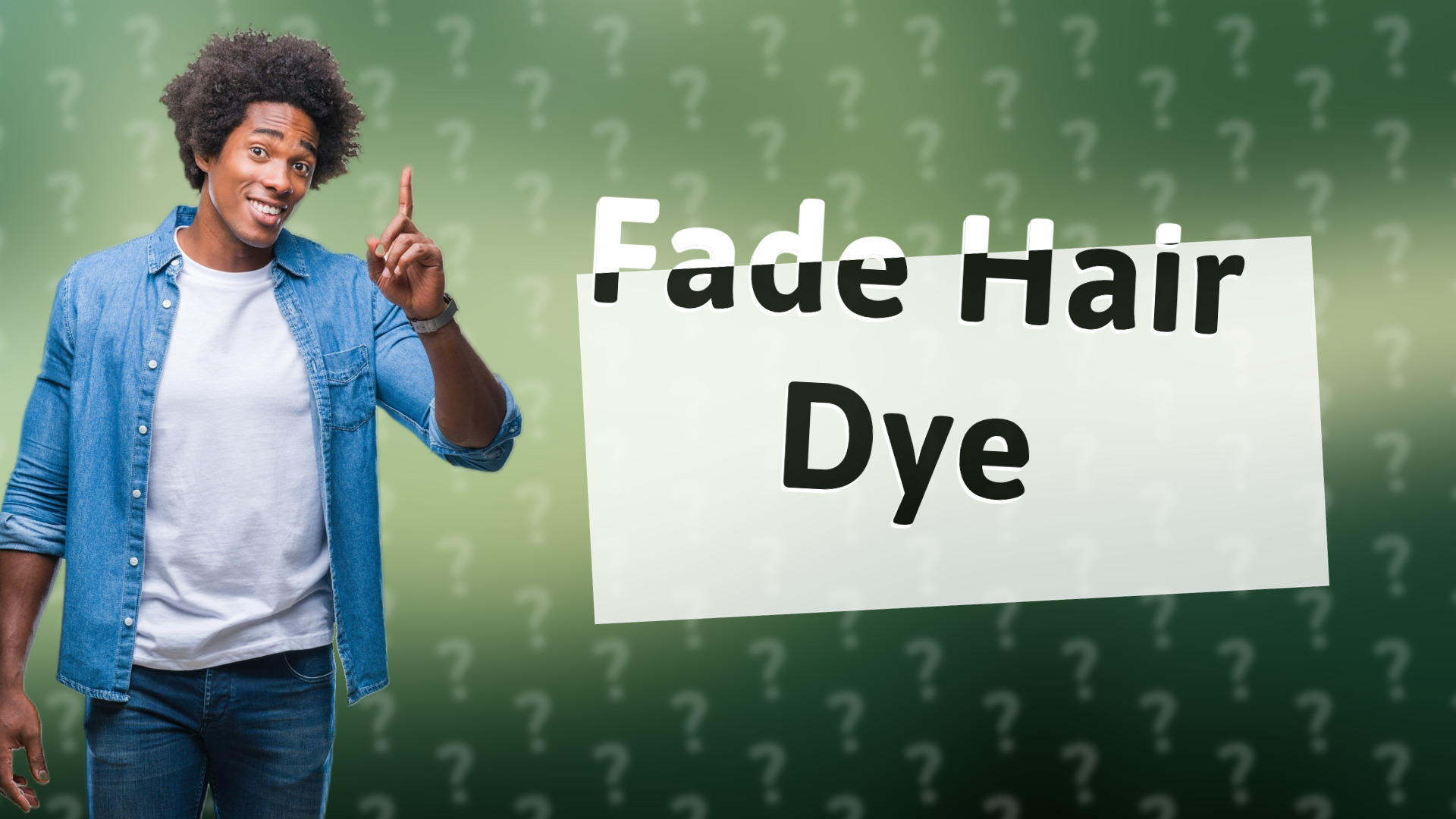 Fade Hair Dye