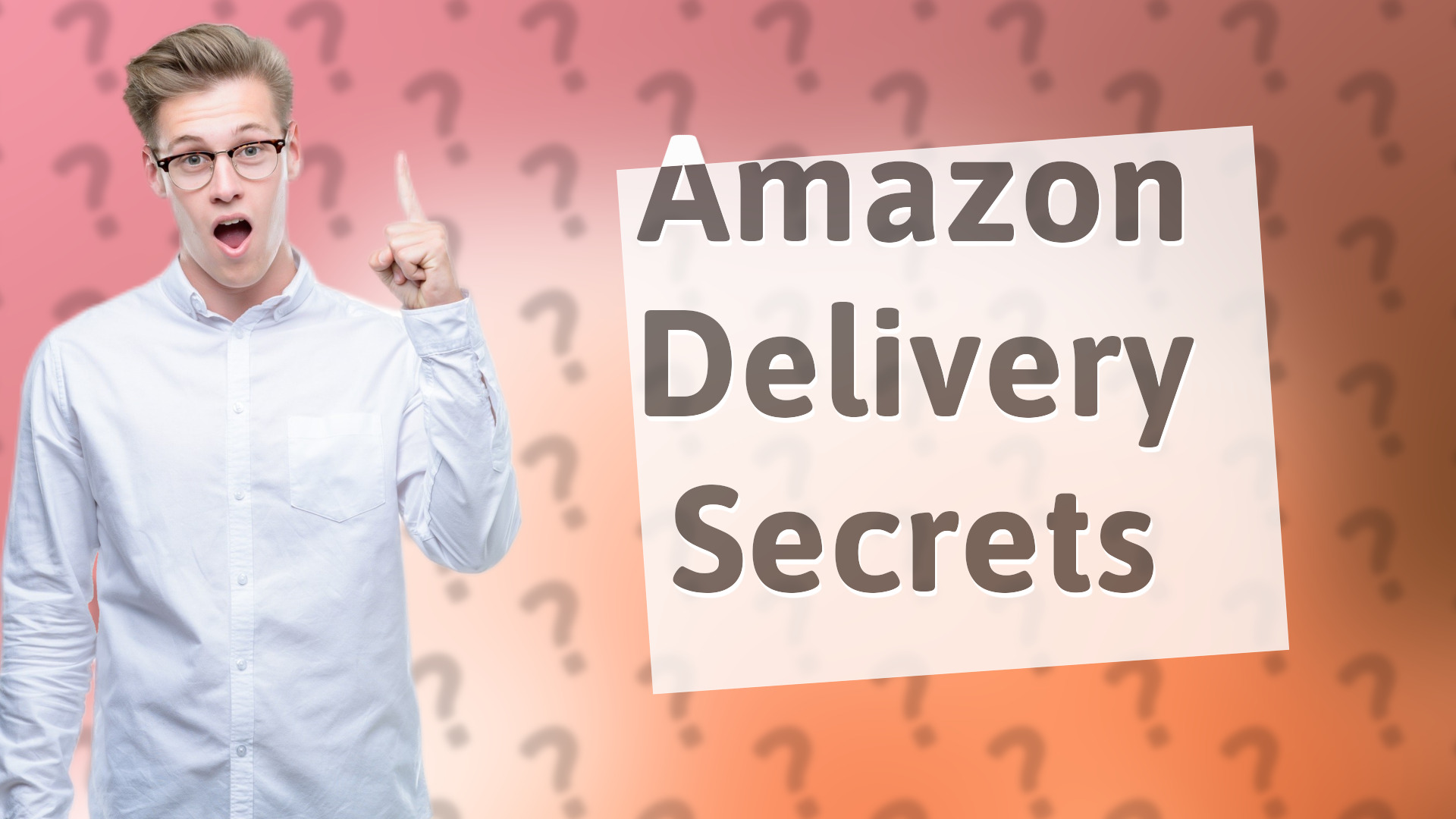 Amazon Delivery Secrets