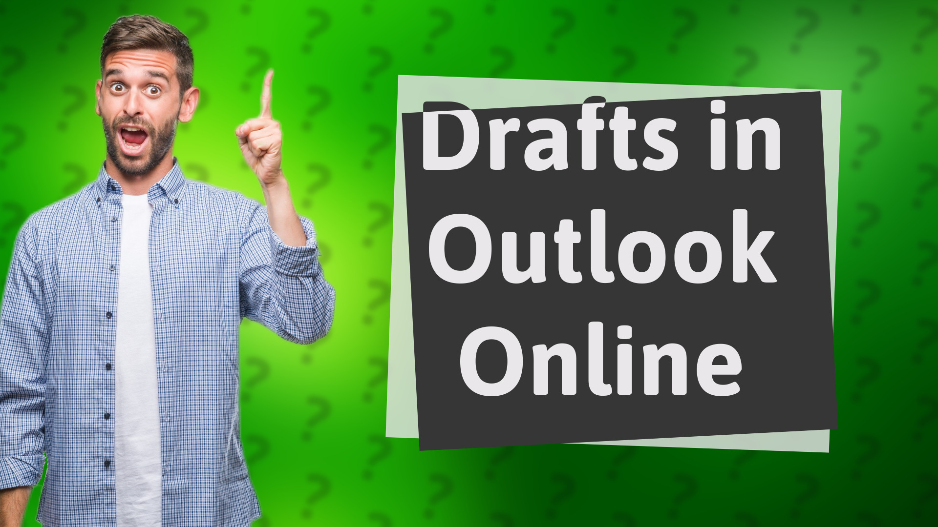 Drafts in Outlook Online
