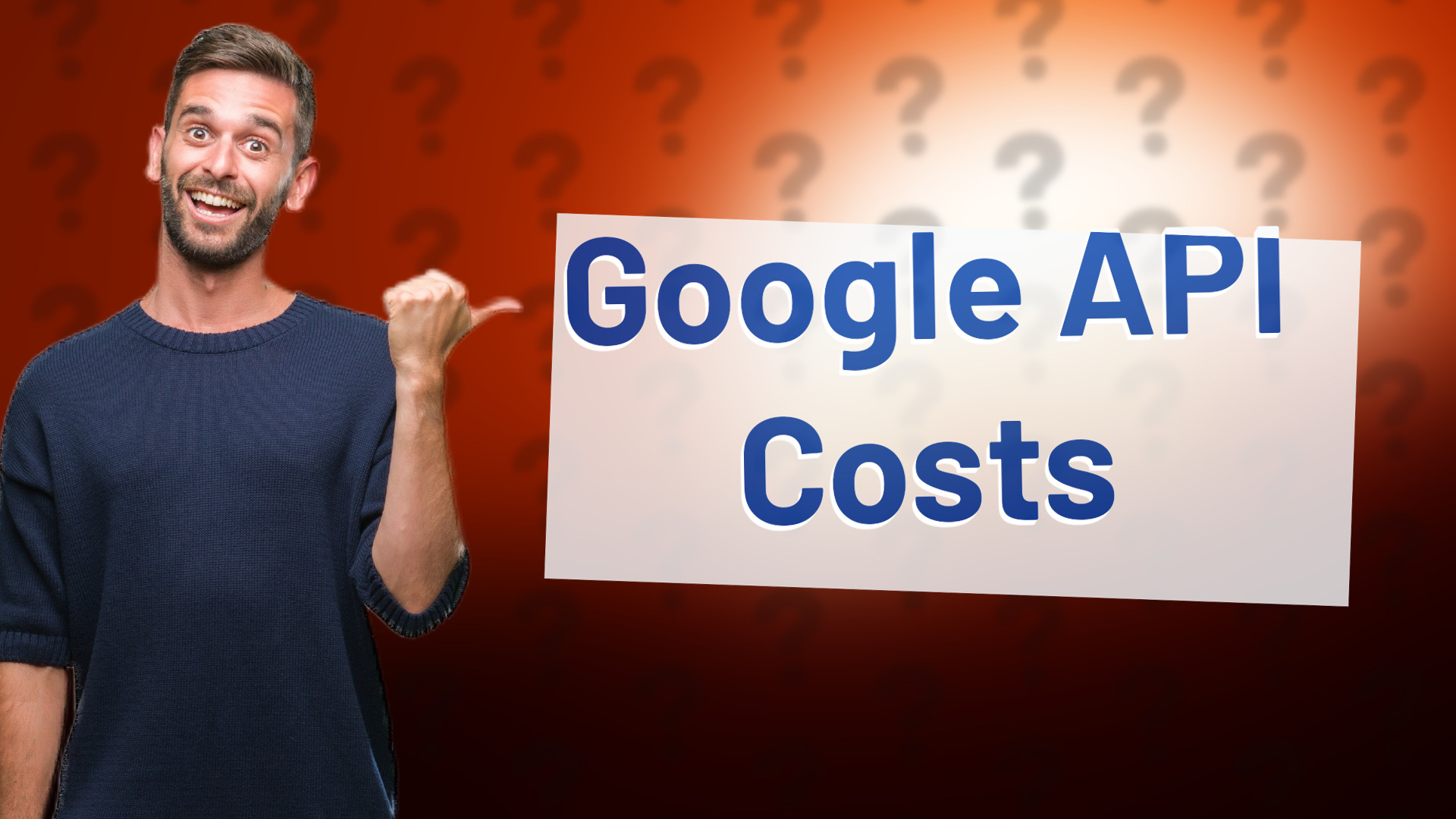 Google API Costs