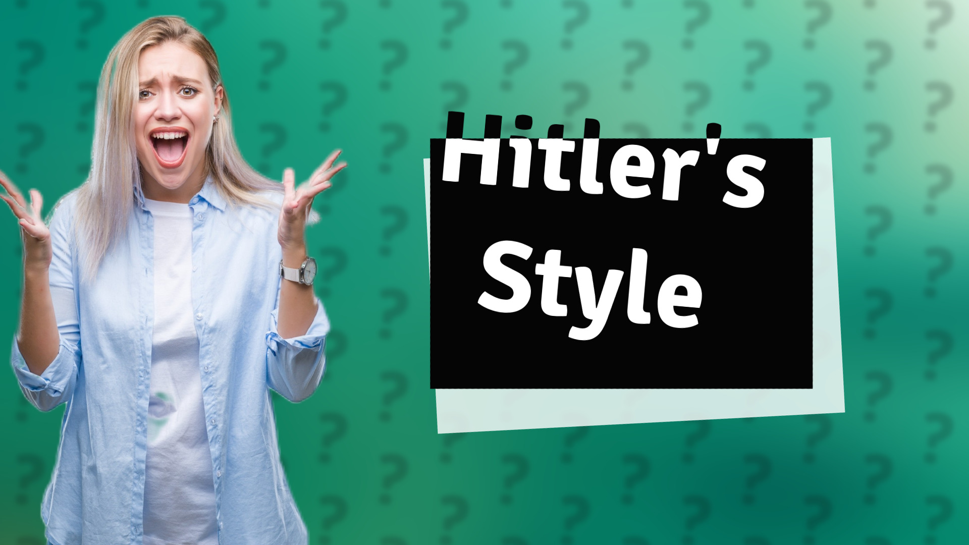 Hitler's Style