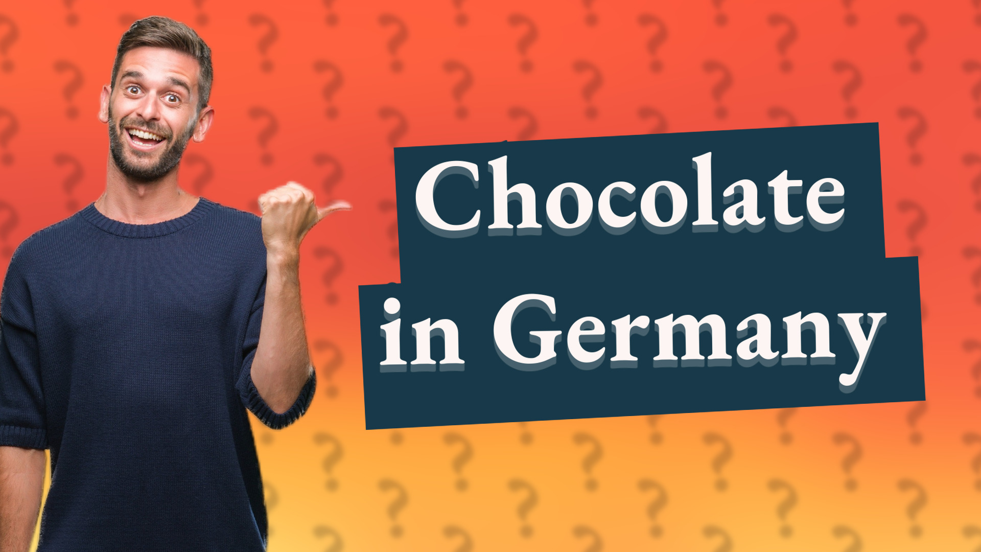 Chocolate in Germany