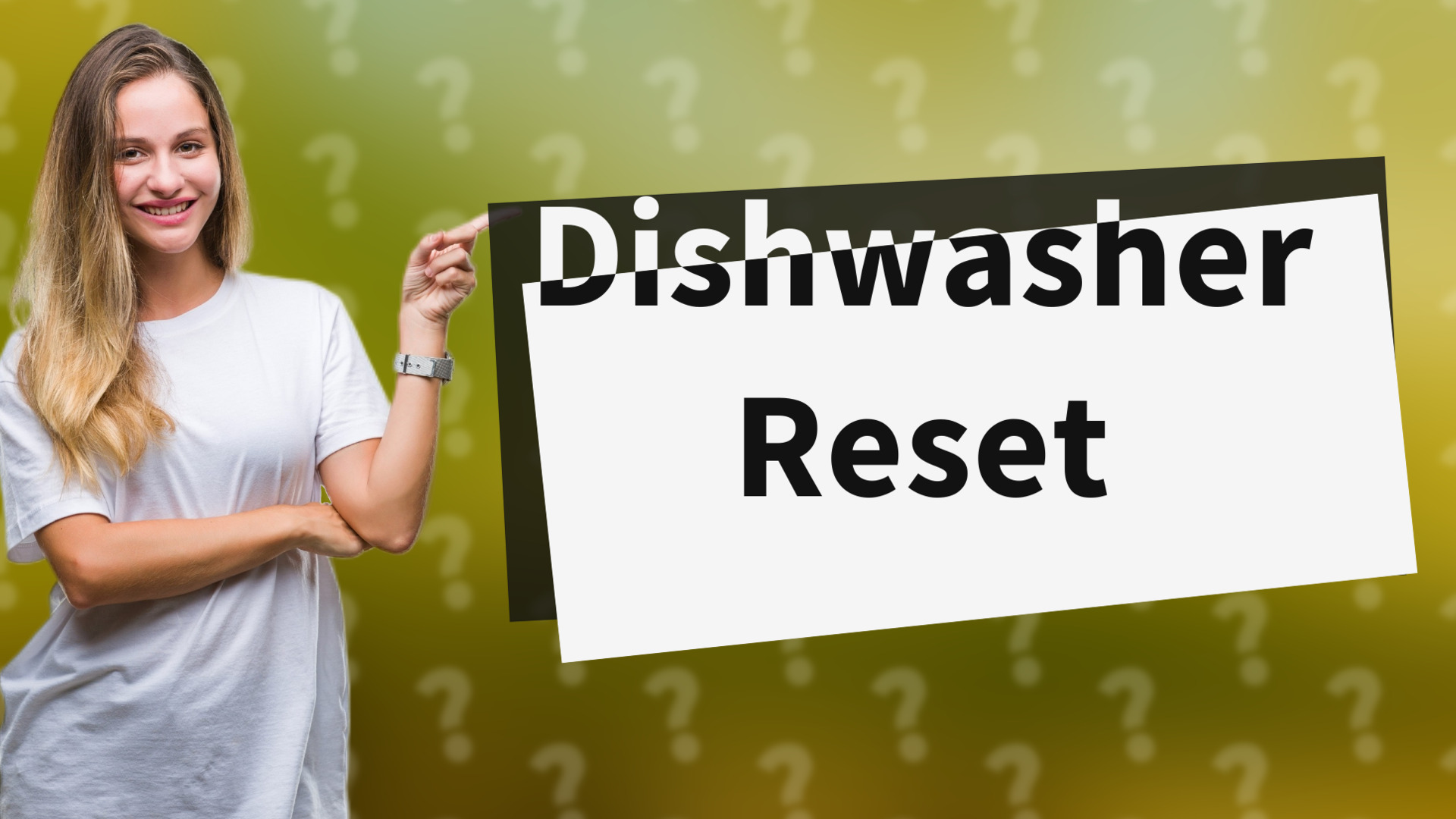 Dishwasher Reset