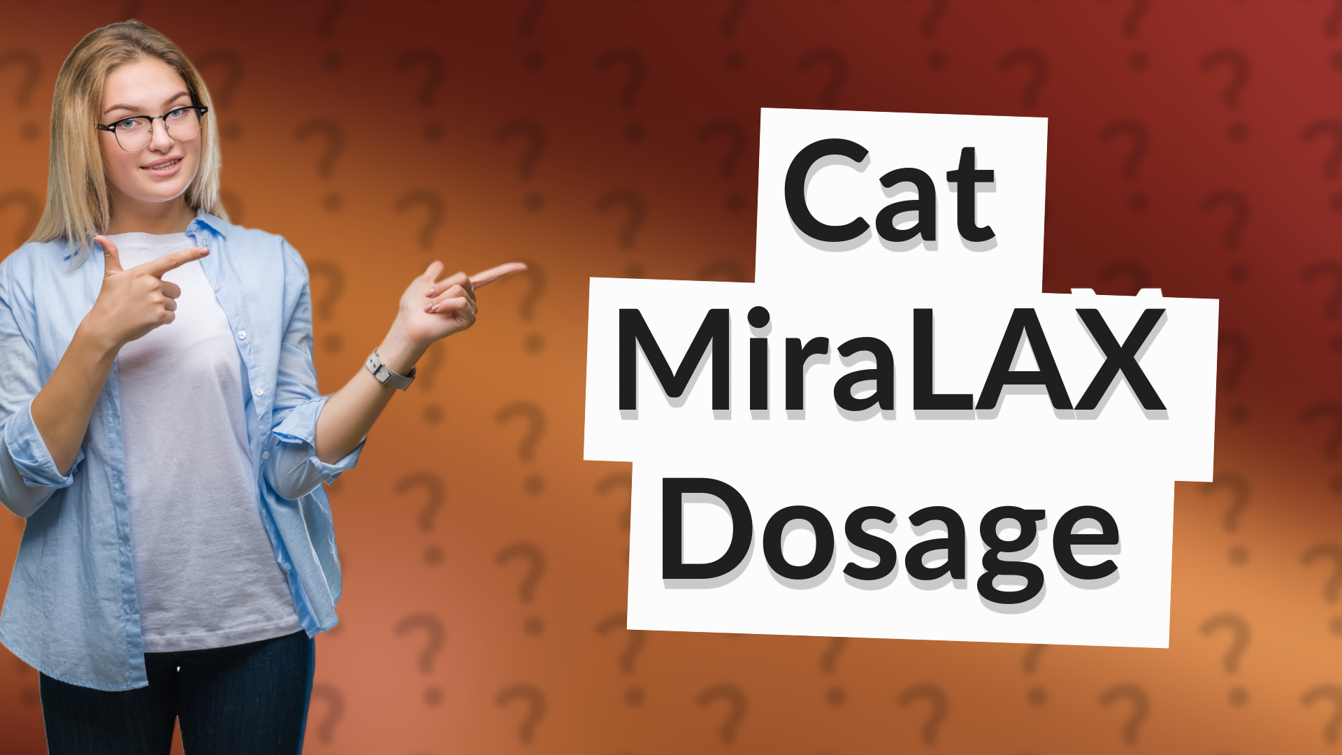 Cat MiraLAX Dosage