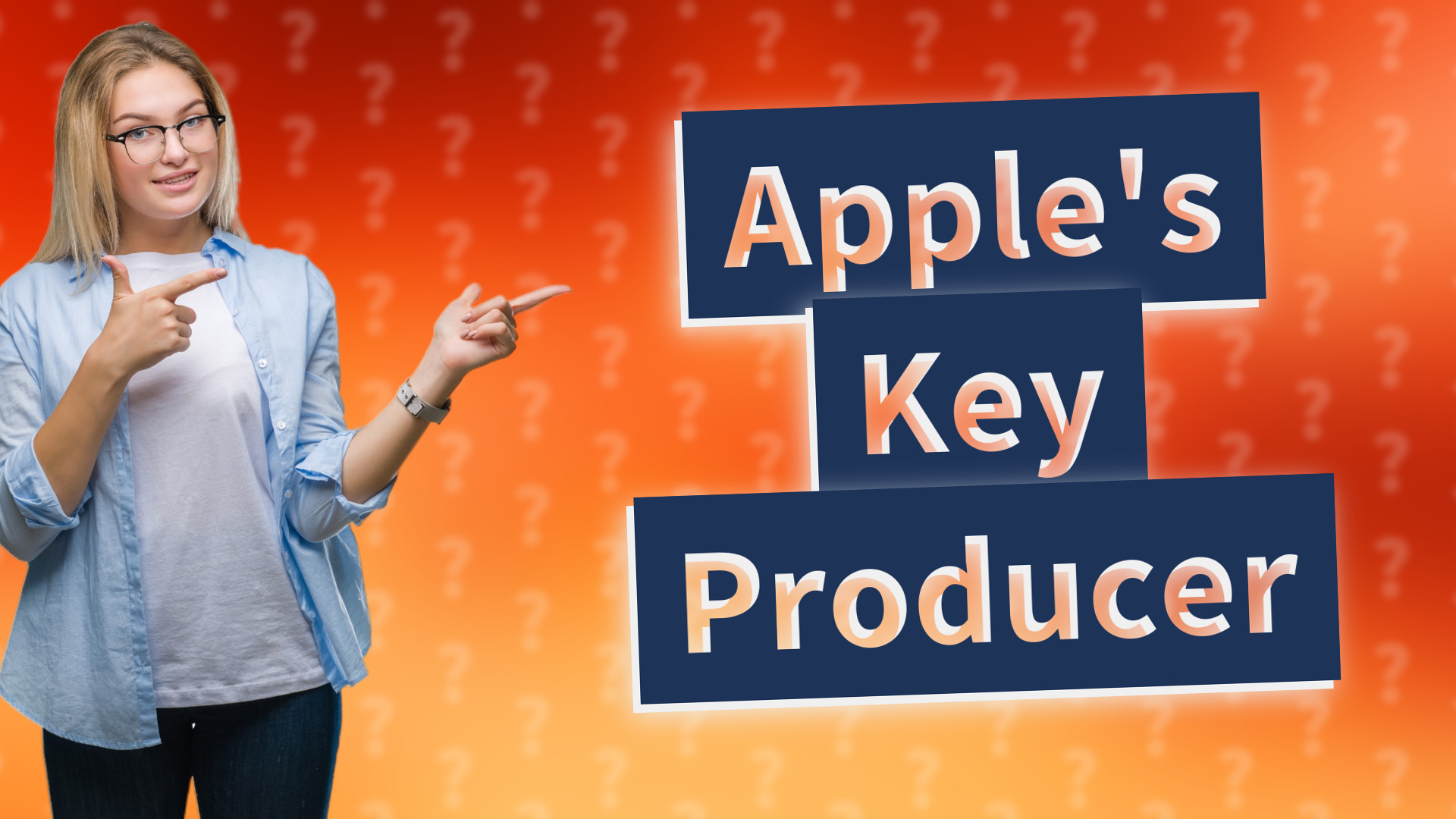 Apple's Key Producer