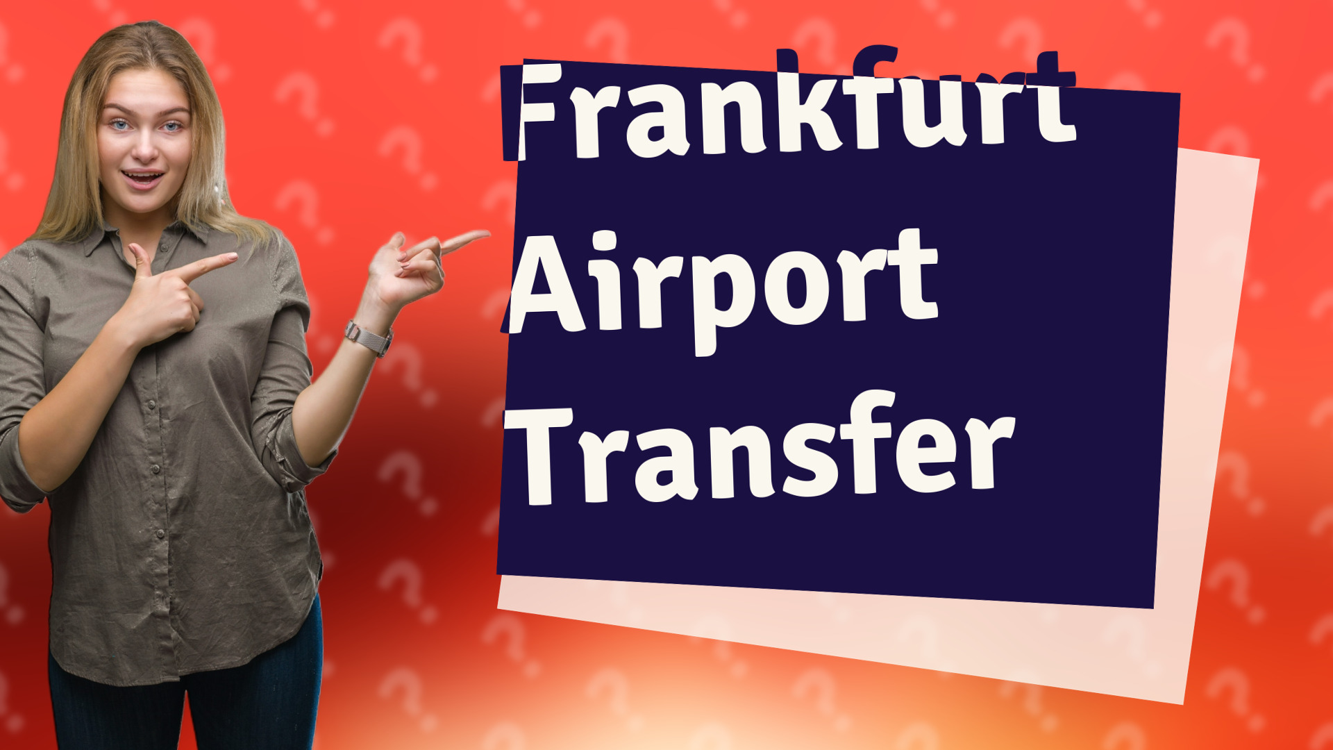 Frankfurt Airport Transfer