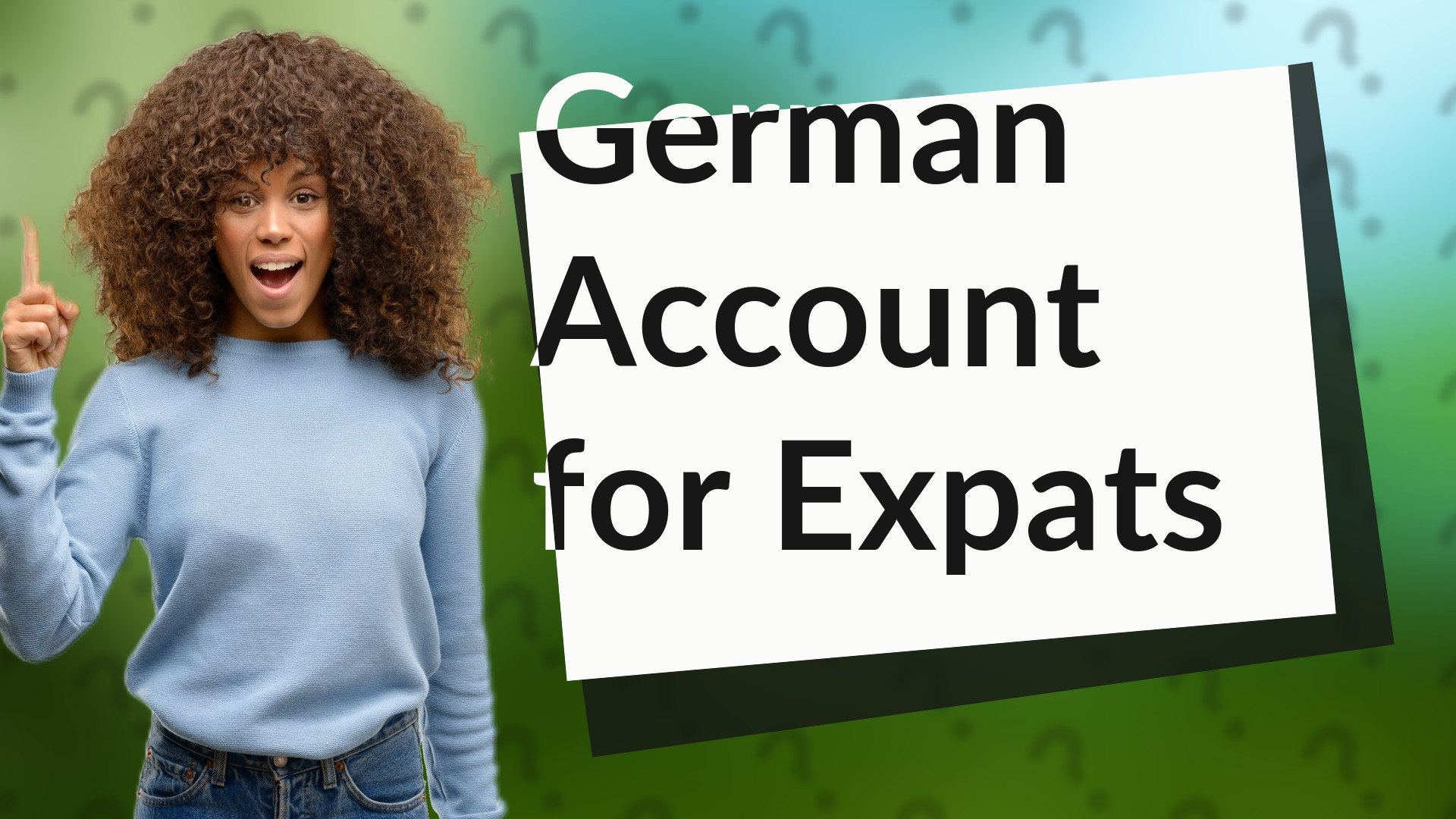 German Account for Expats