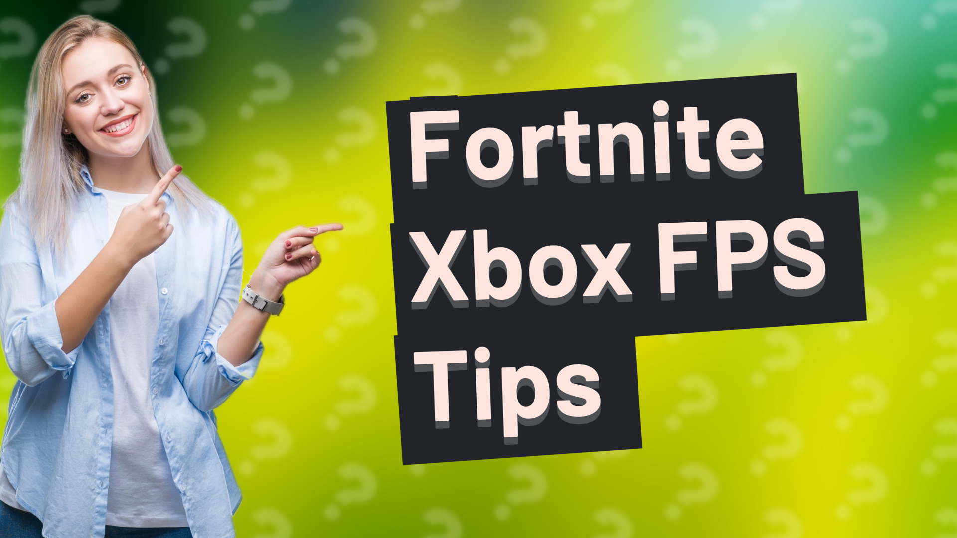 Fortnite Xbox FPS Tips