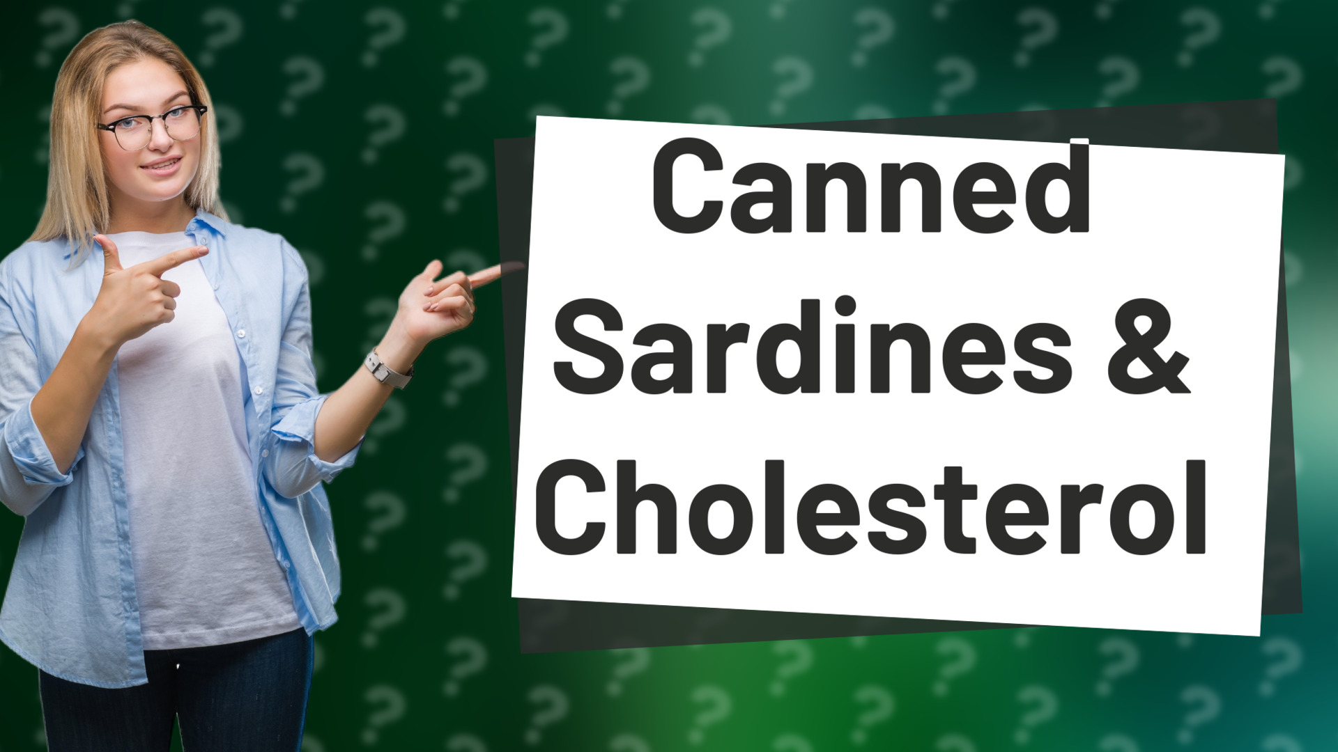 Canned Sardines & Cholesterol