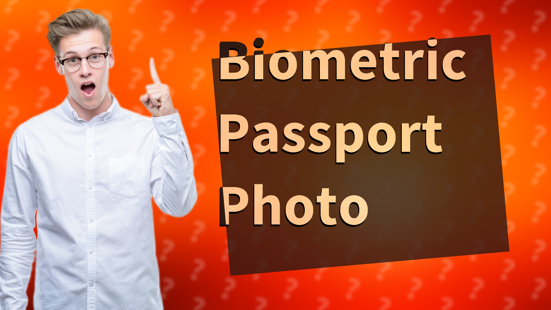 Biometric Passport Photo