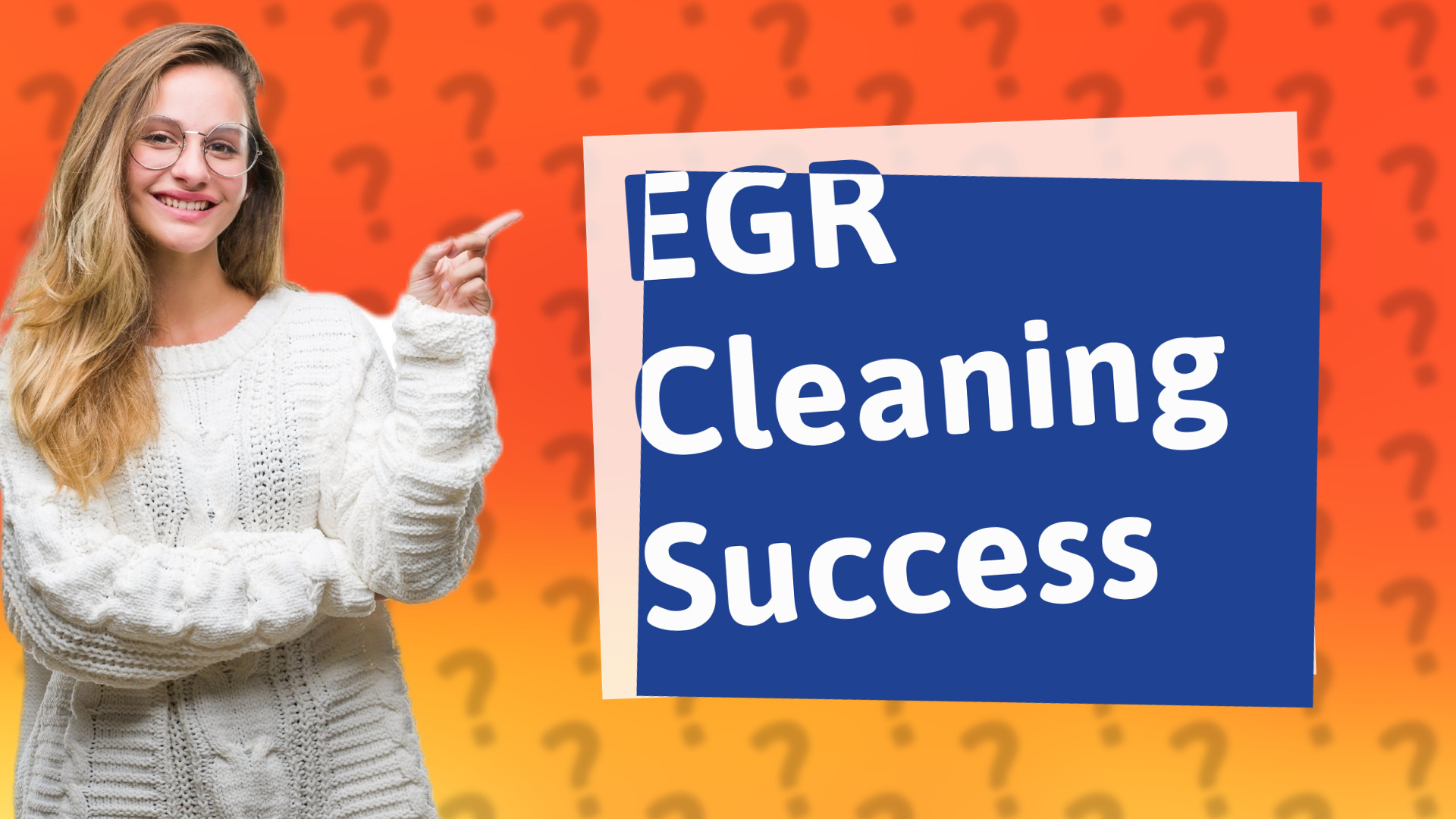 EGR Cleaning Success
