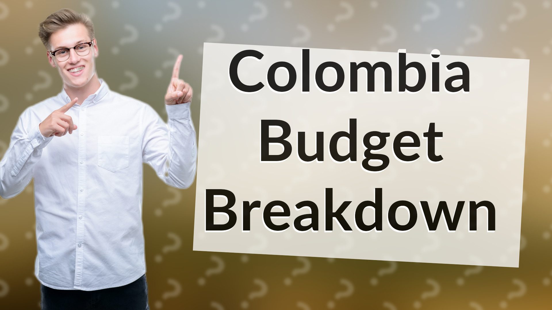 Colombia Budget Breakdown