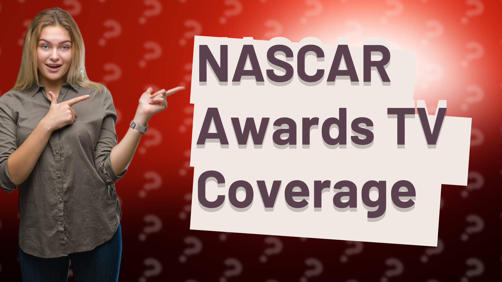 NASCAR Awards TV Coverage