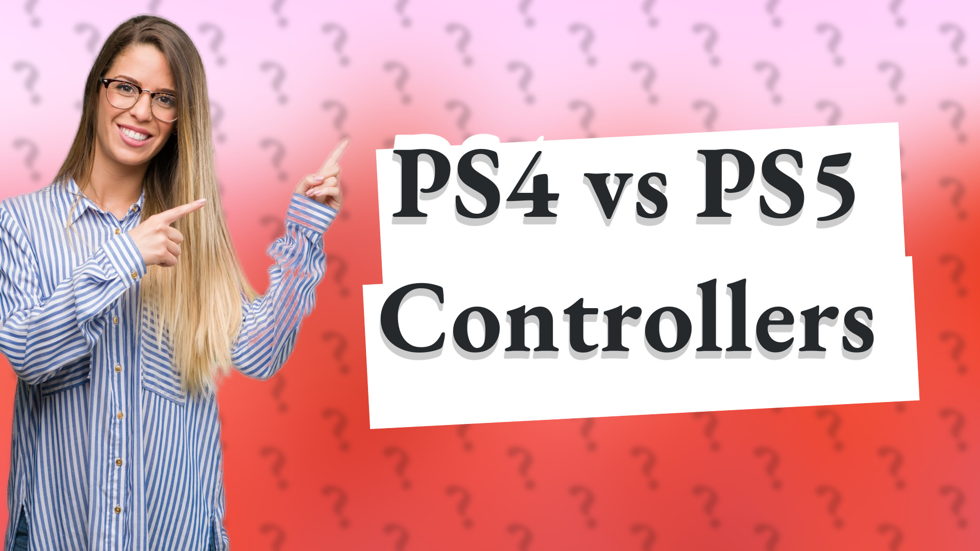 PS4 vs PS5 Controllers