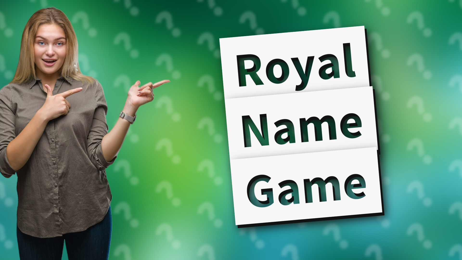 Royal Name Game