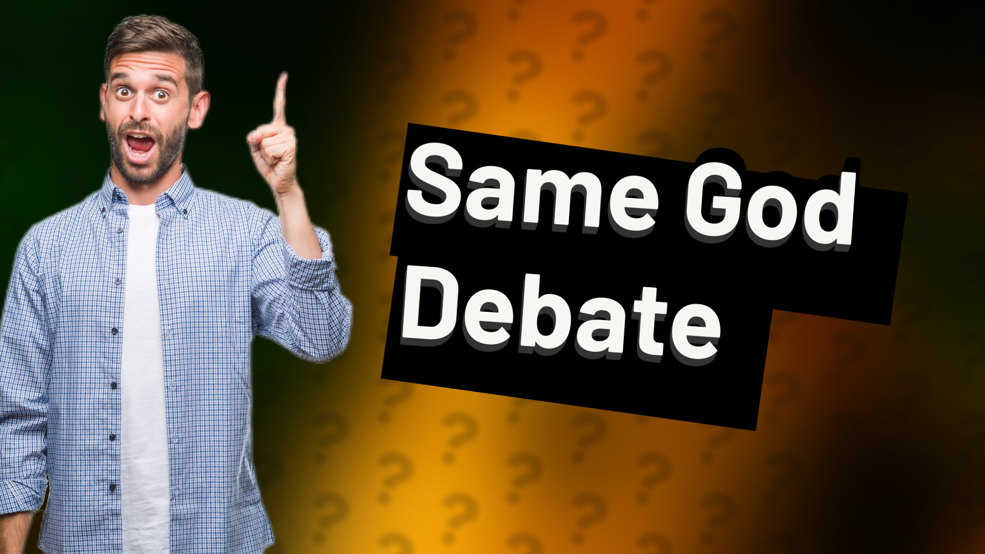 Same God Debate