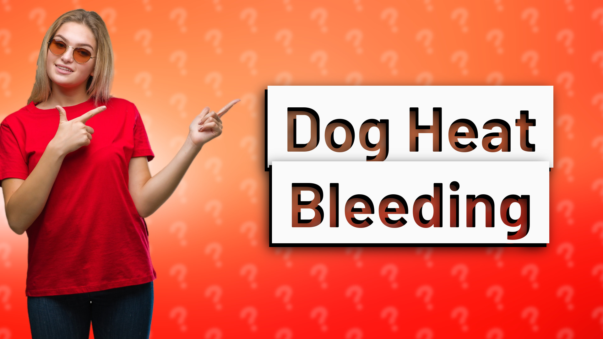 Dog Heat Bleeding