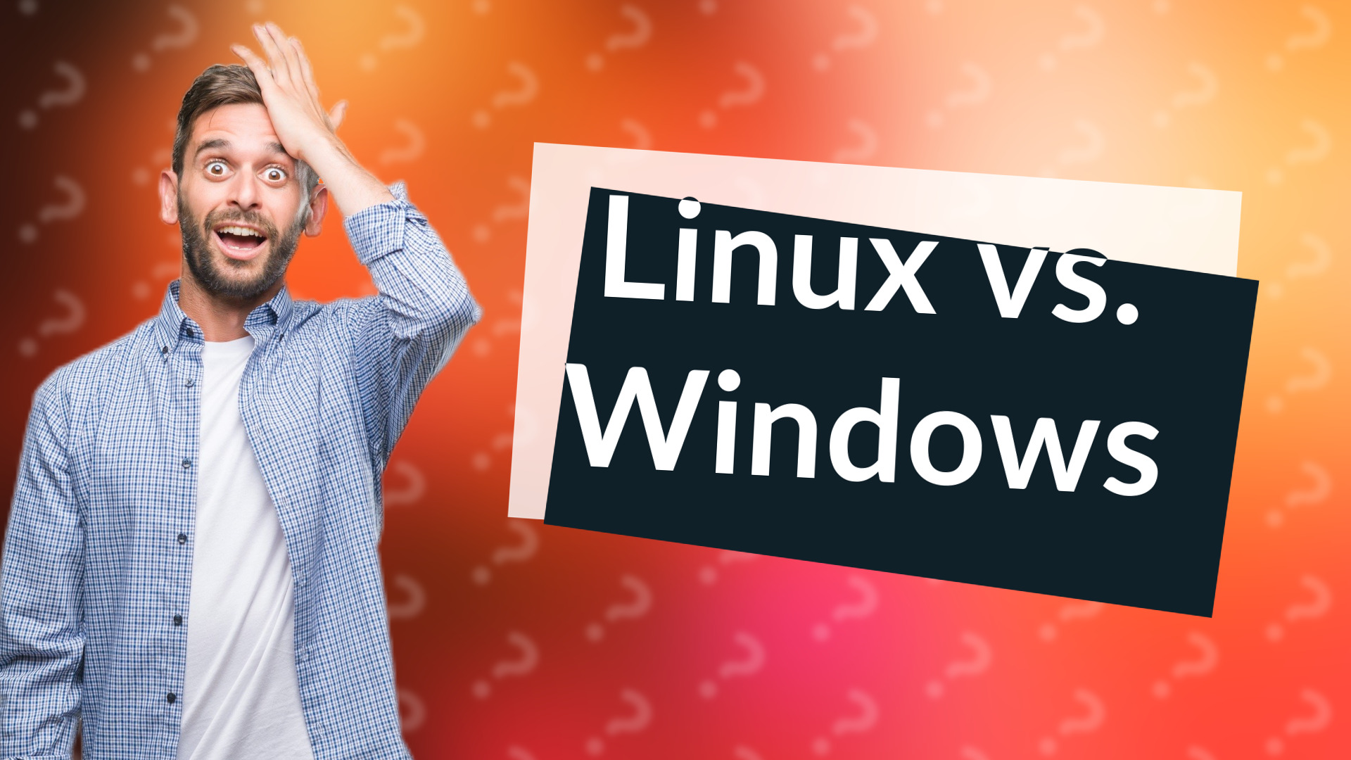 Linux vs. Windows