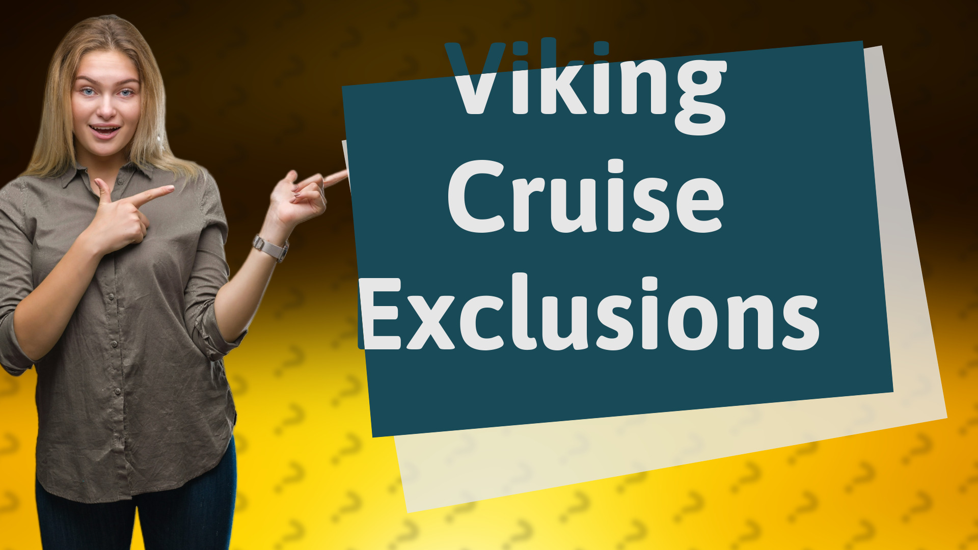 Viking Cruise Exclusions