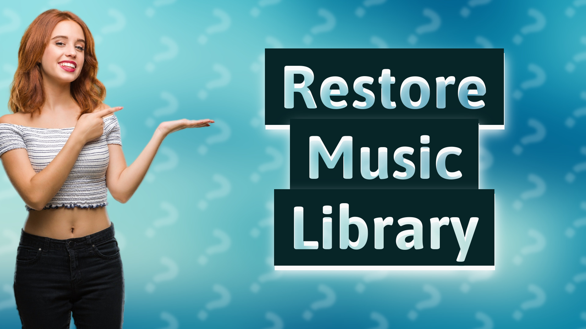 Restore Music Library